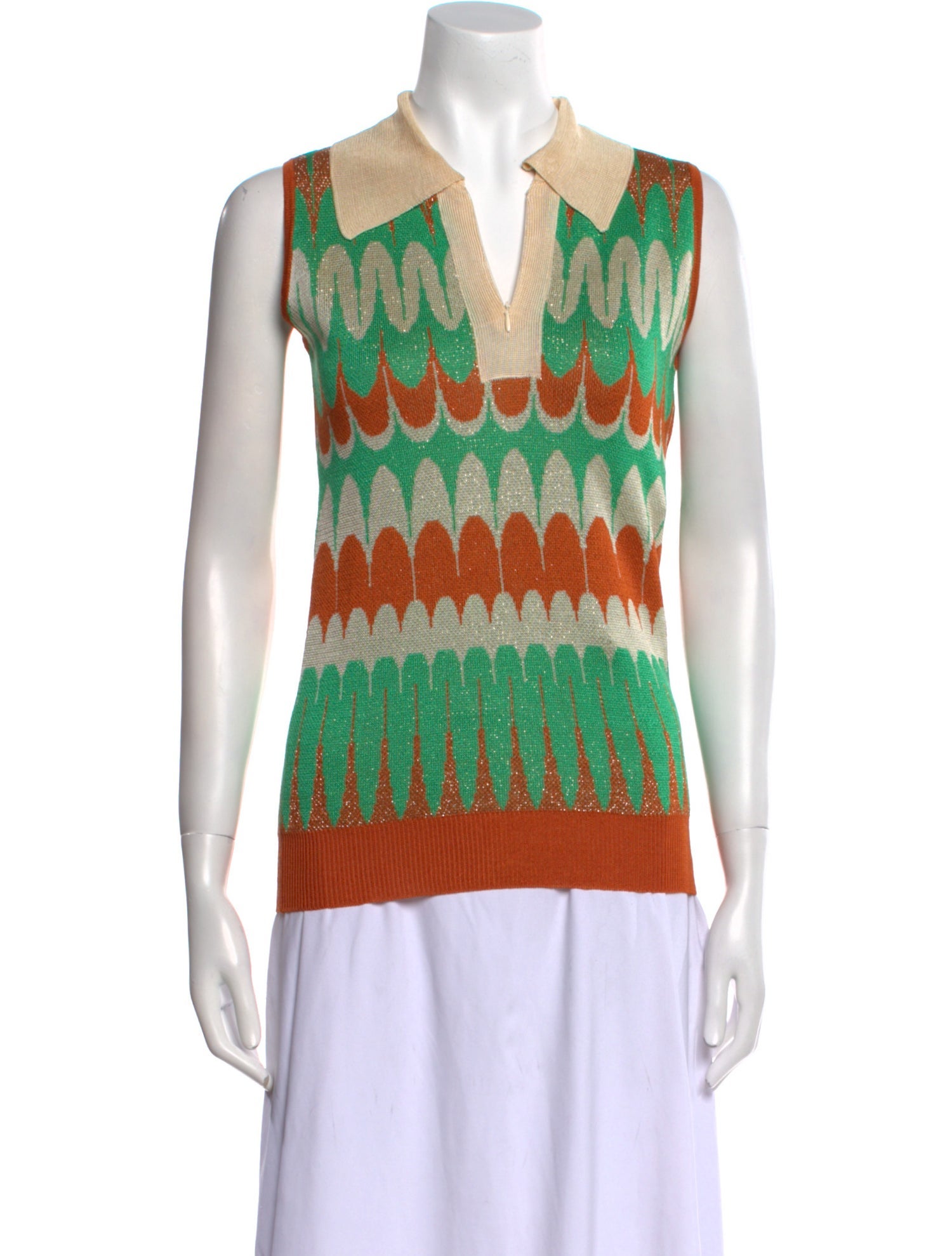 Lukhanyo Mdingi Printed V-Neck Sweater