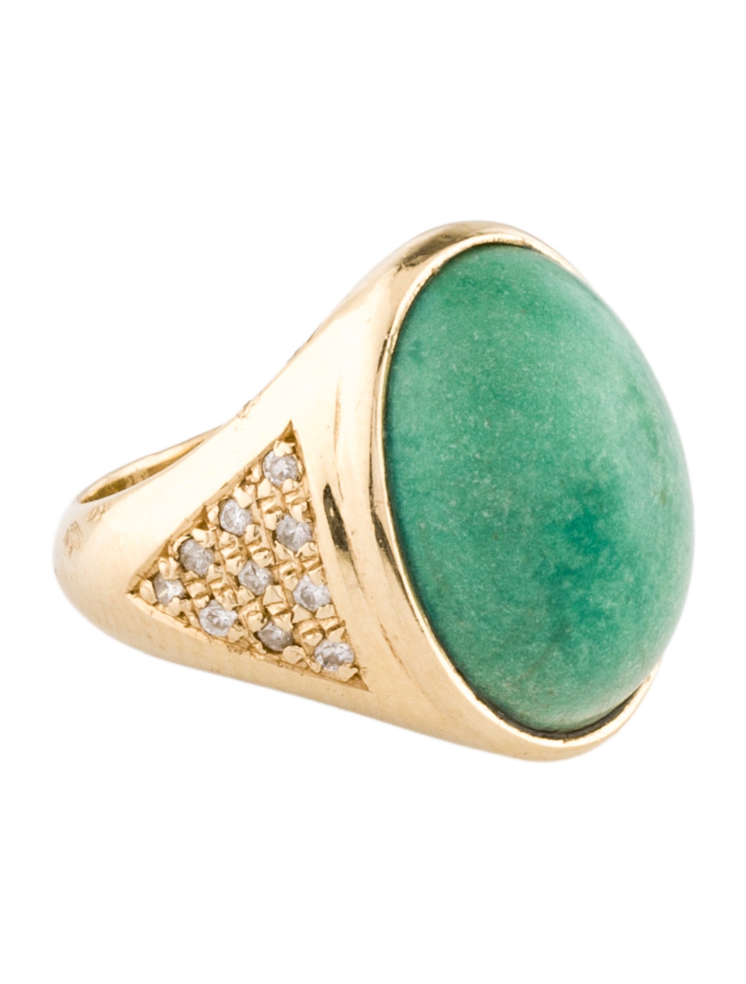 Luna Skye 14K Turquoise & Diamond Cocktail Ring
