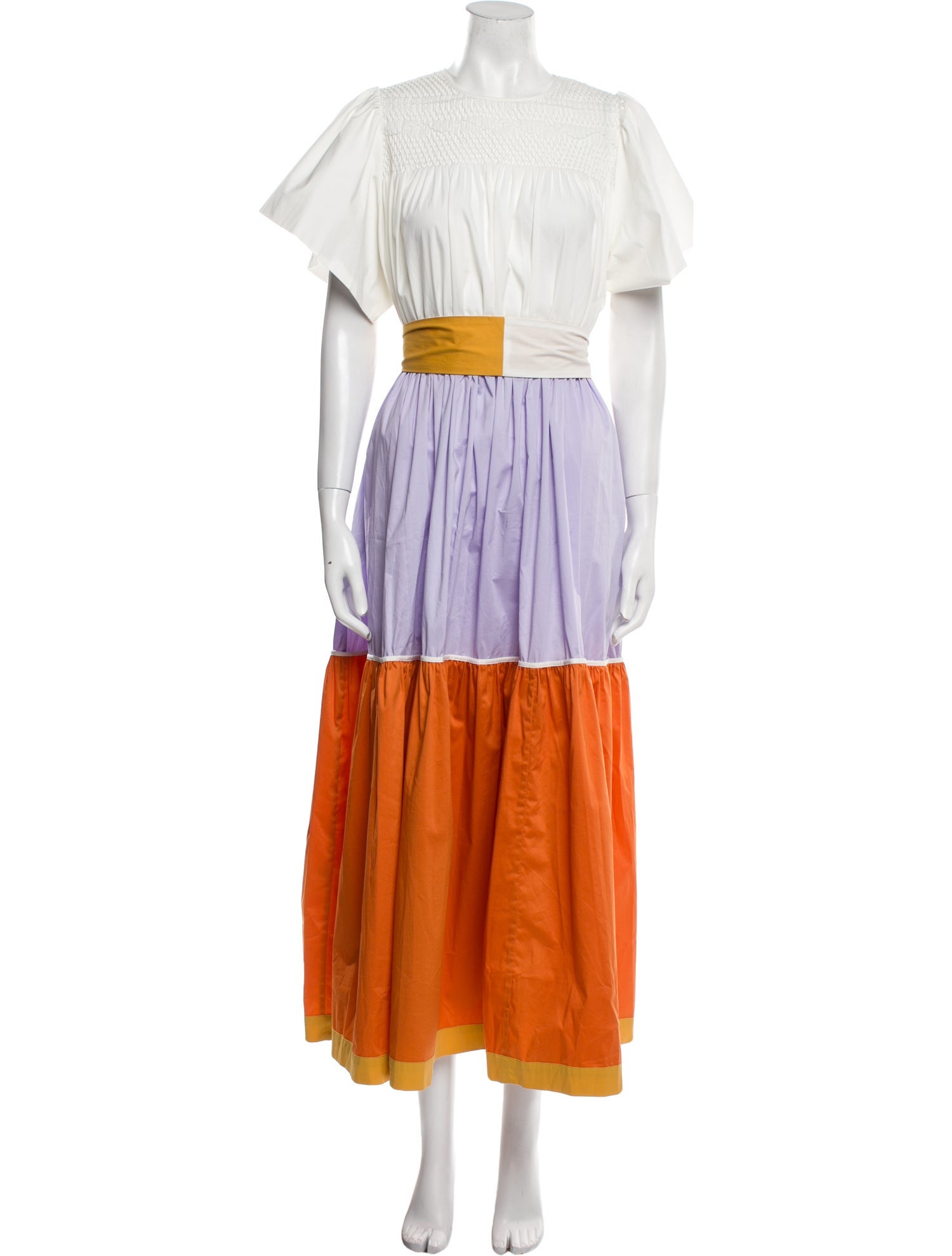 LOVE Binetti Striped Long Dress