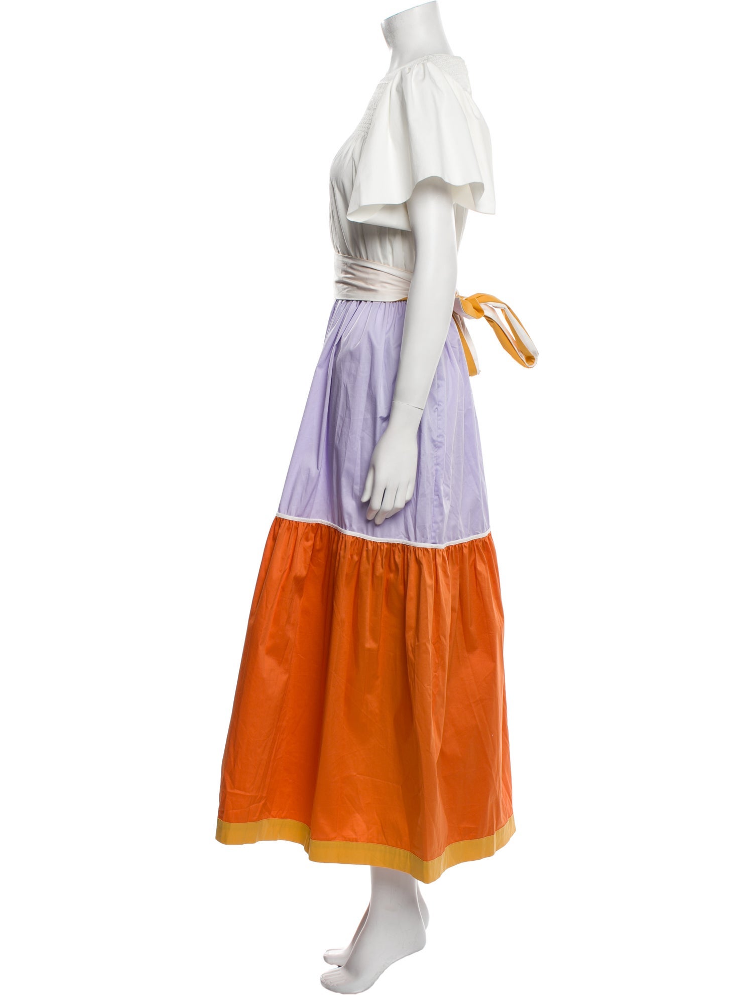 LOVE Binetti Striped Long Dress