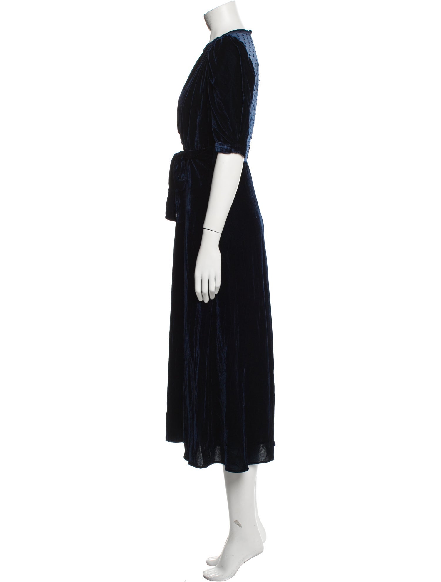 LOVE Binetti Silk Long Dress