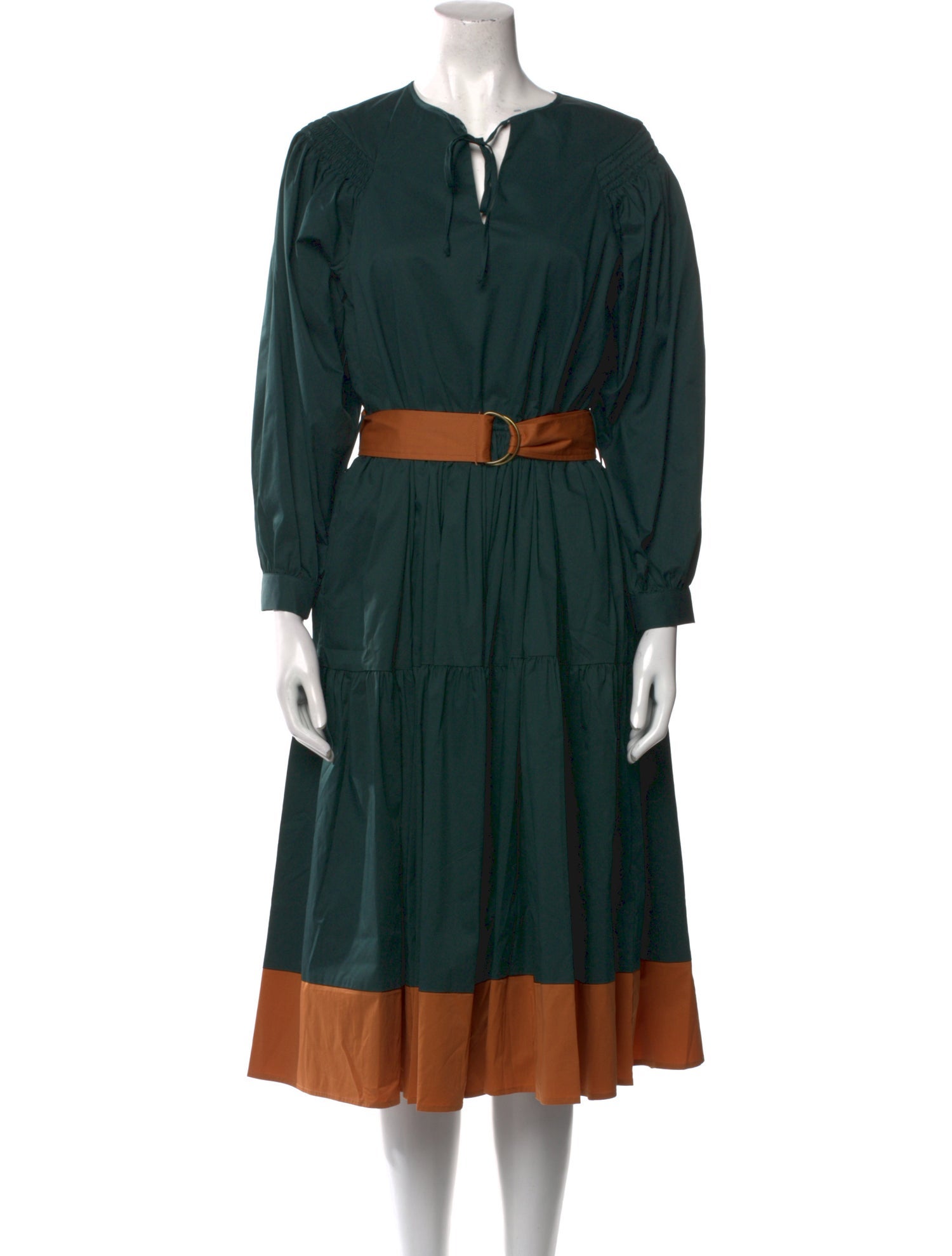 LOVE Binetti V-Neck Midi Length Dress w/ Tags