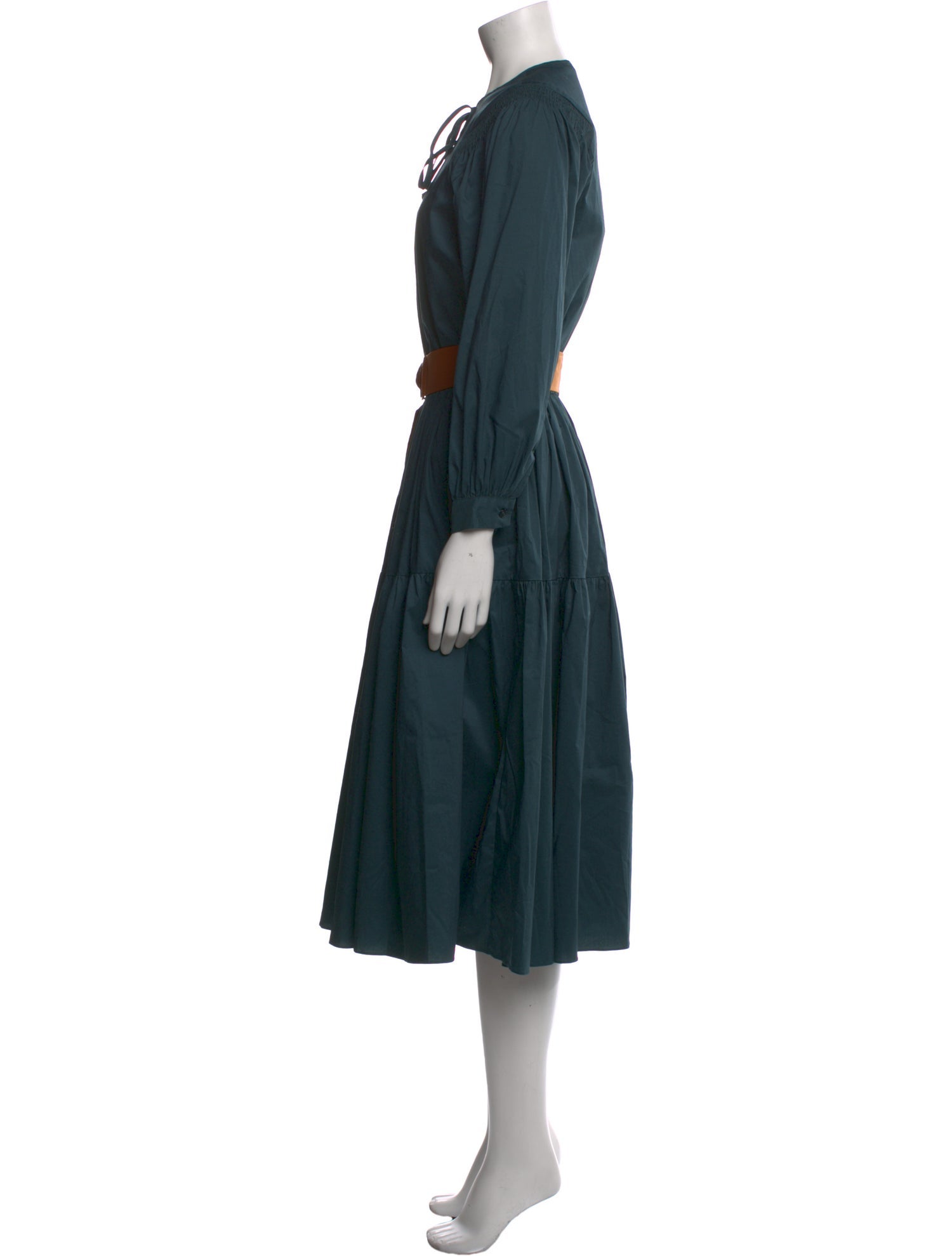 LOVE Binetti Cowl Neck Midi Length Dress w/ Tags