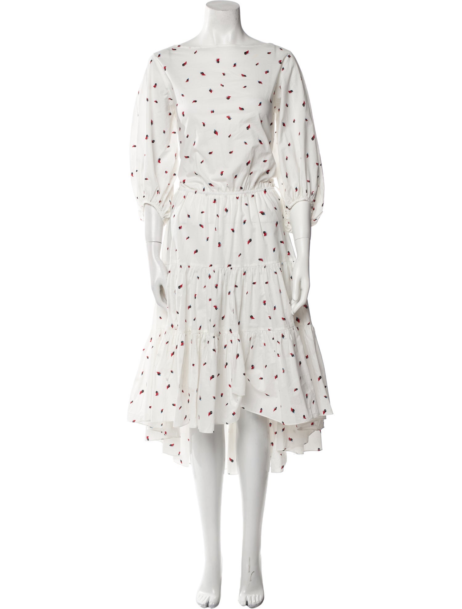 LOVE Binetti Printed Midi Length Dress