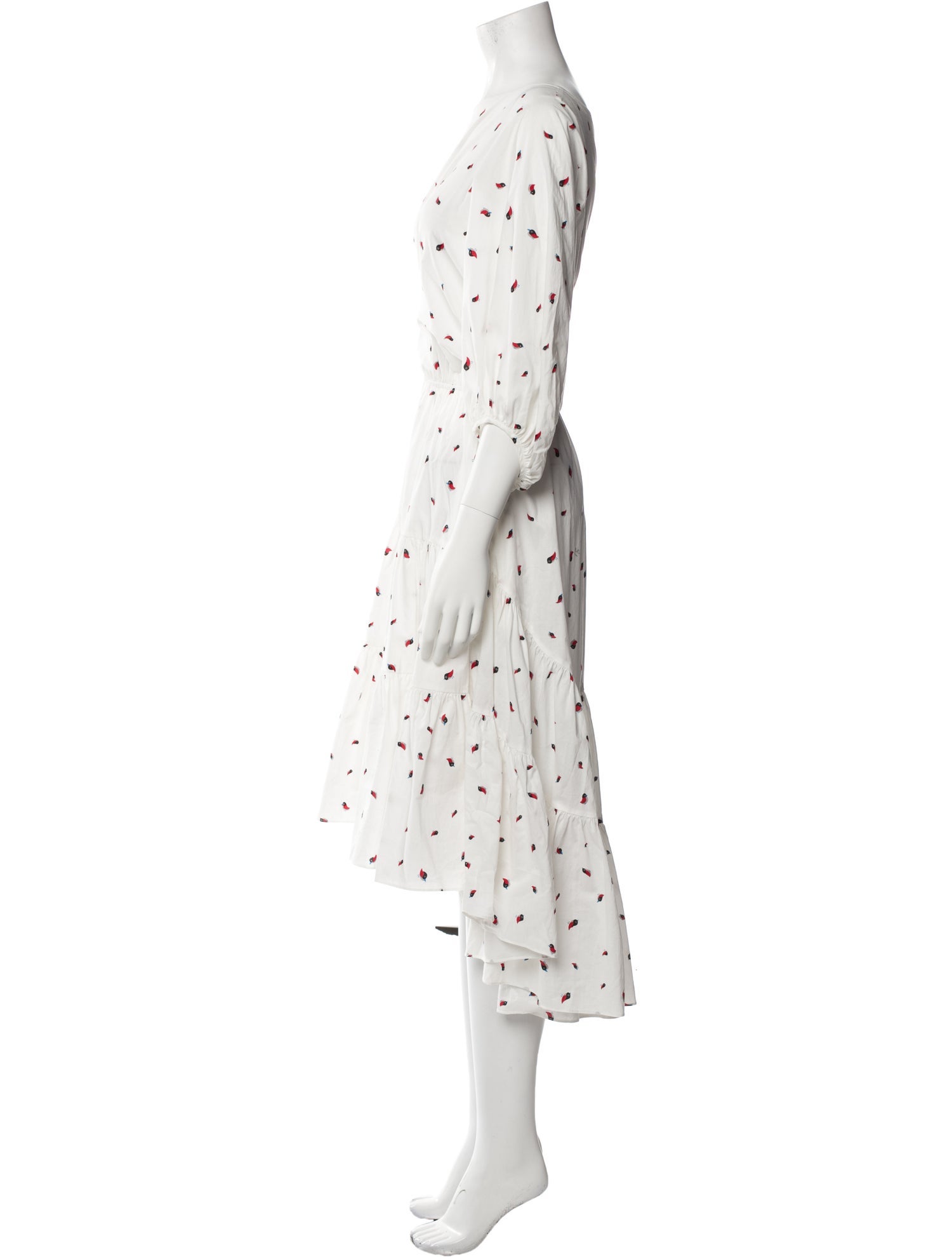 LOVE Binetti Printed Midi Length Dress