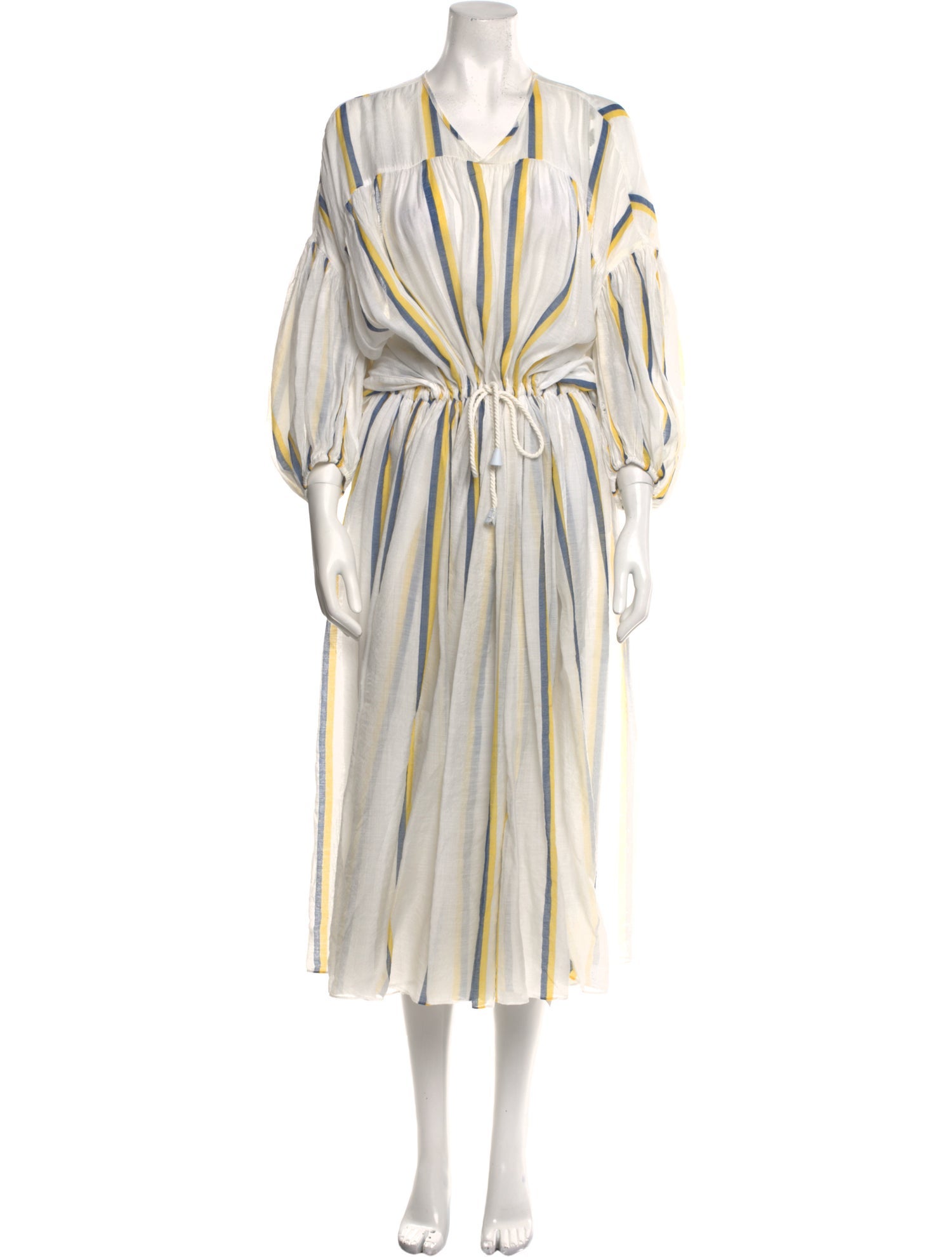 LOVE Binetti Striped Long Dress