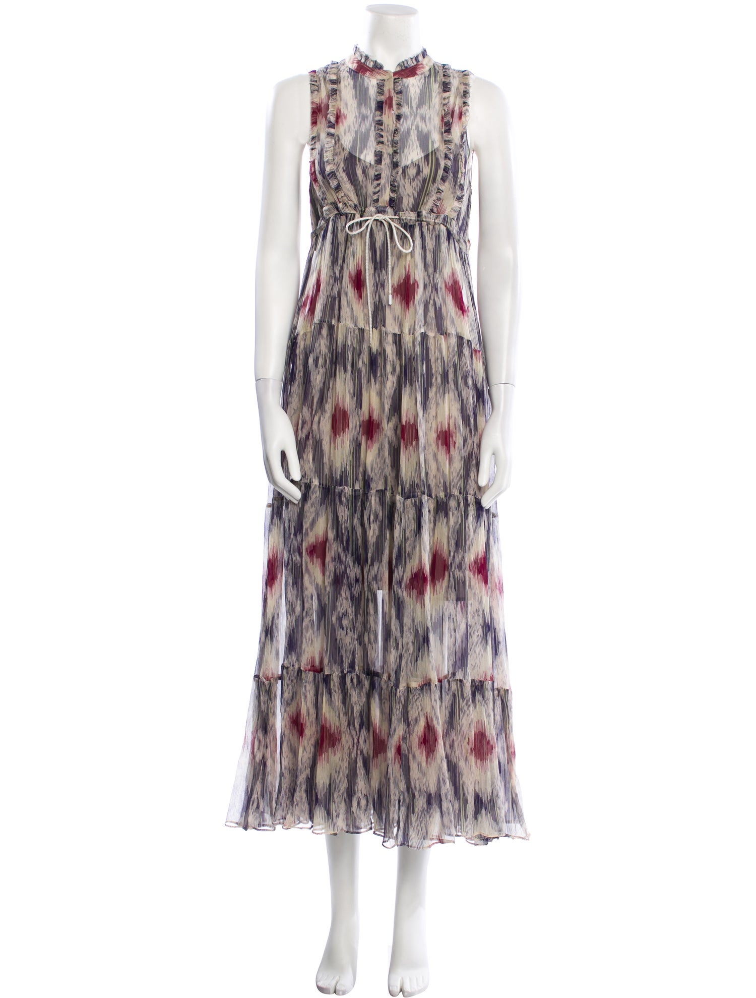 LOVE Binetti Silk Long Dress
