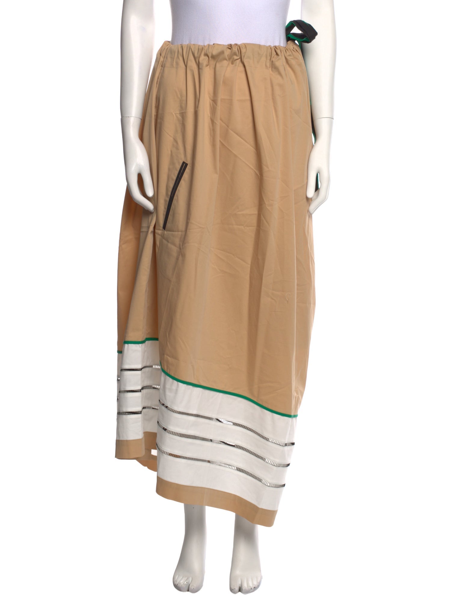 LOVE Binetti Striped Long Skirt w/ Tags