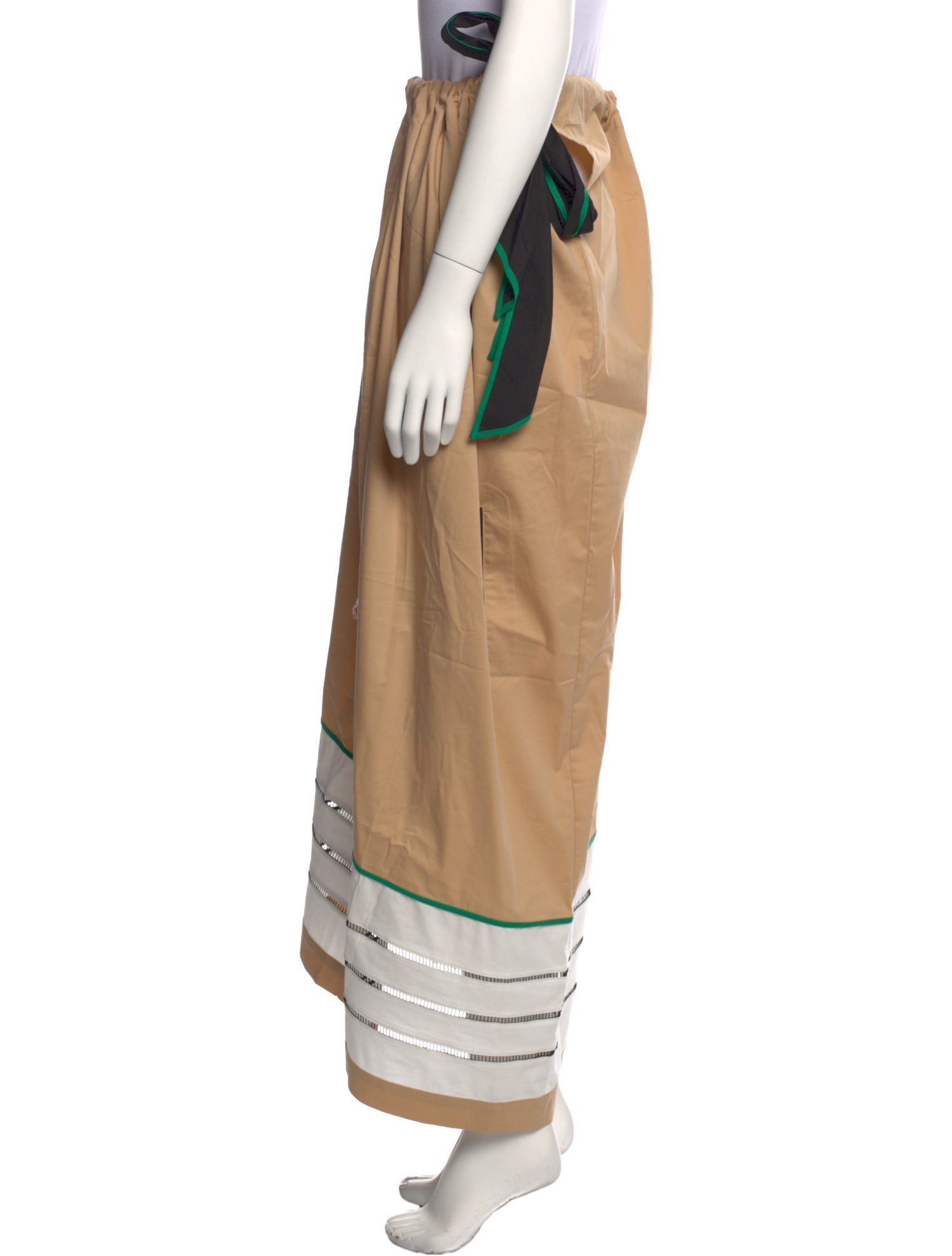 LOVE Binetti Striped Long Skirt w/ Tags