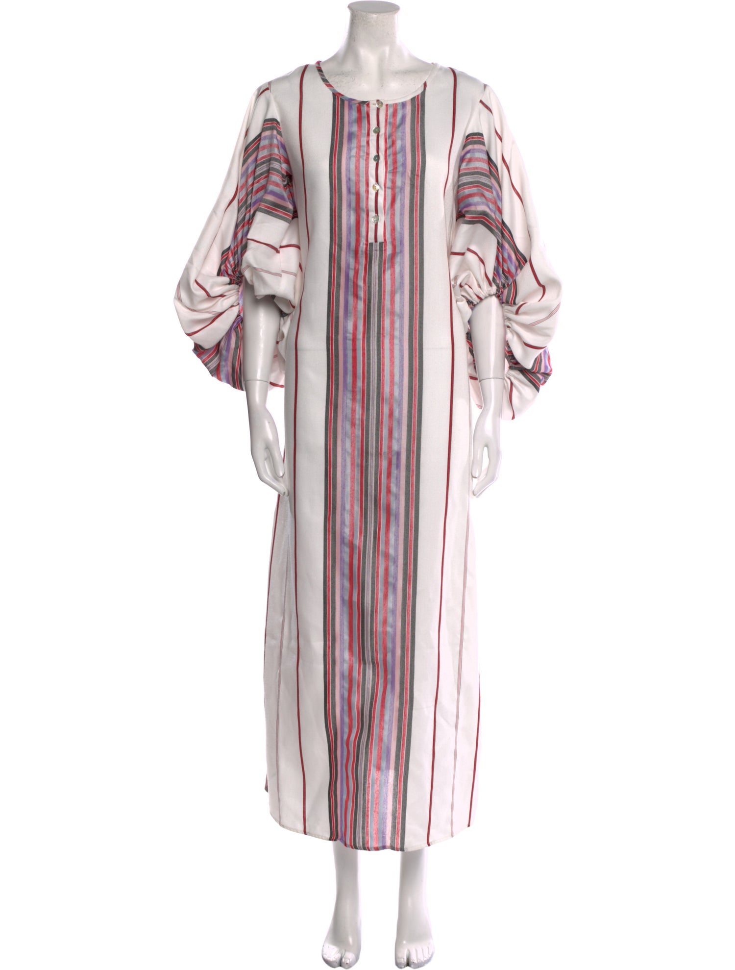LOVE Binetti Striped Long Dress