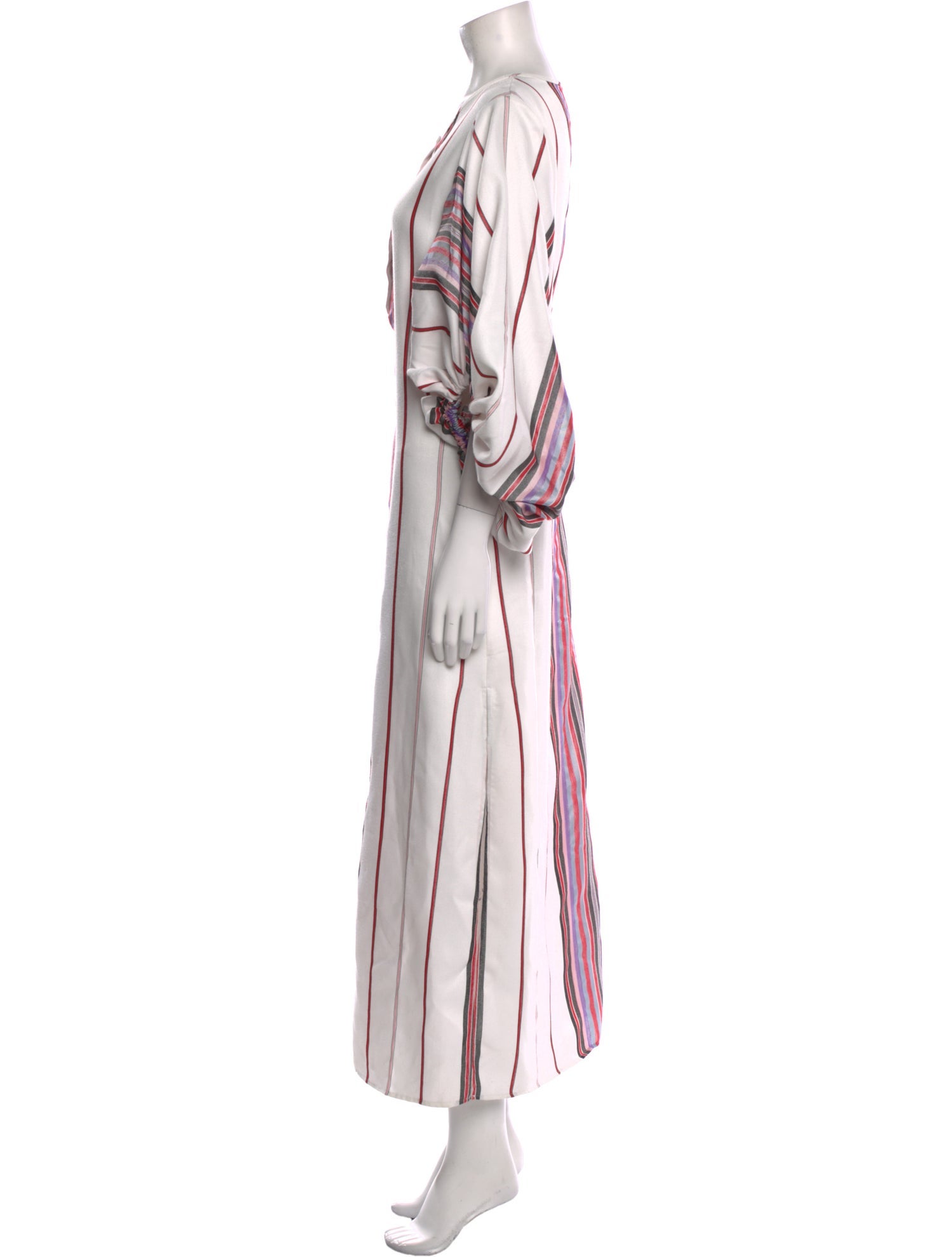 LOVE Binetti Striped Long Dress