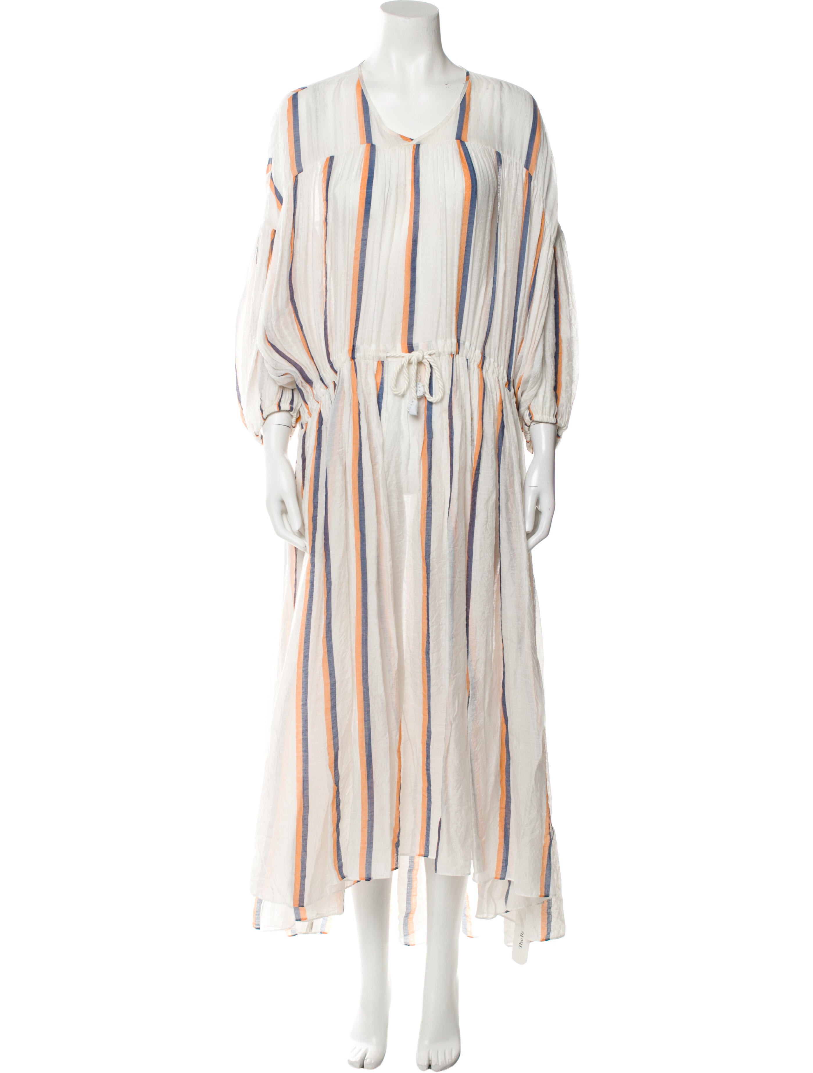 LOVE Binetti Striped Long Dress