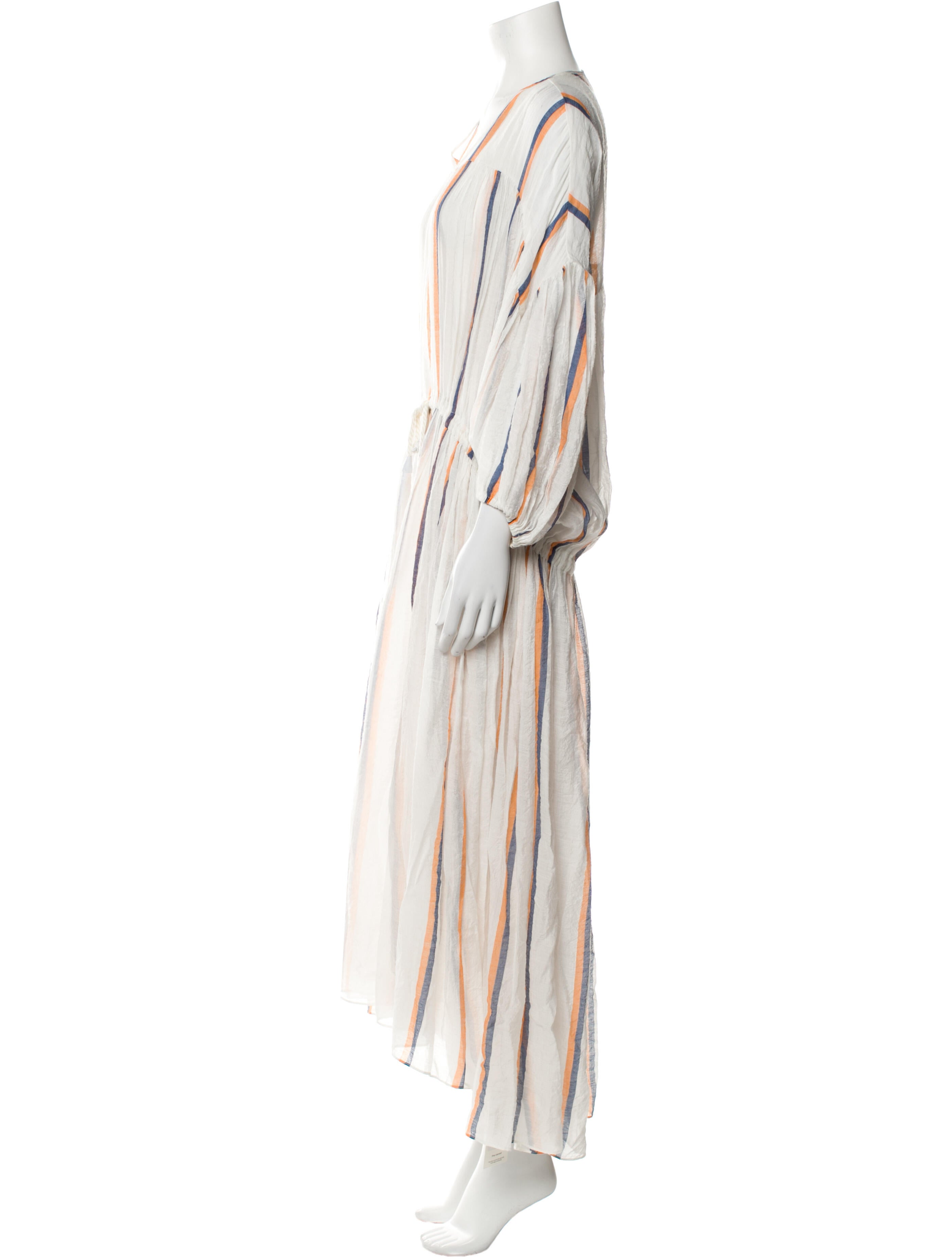LOVE Binetti Striped Long Dress