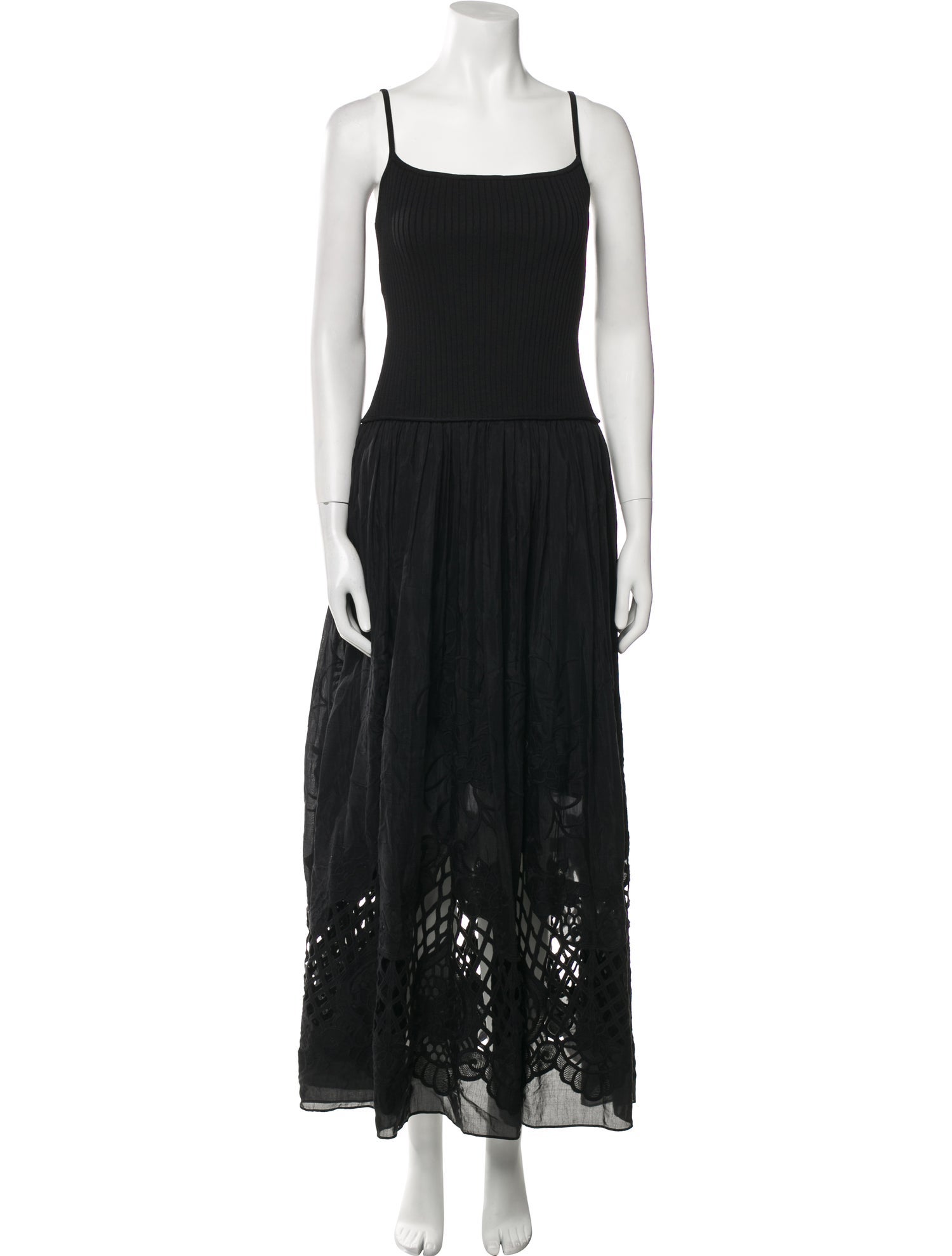 LOVE Binetti Square Neckline Long Dress w/ Tags