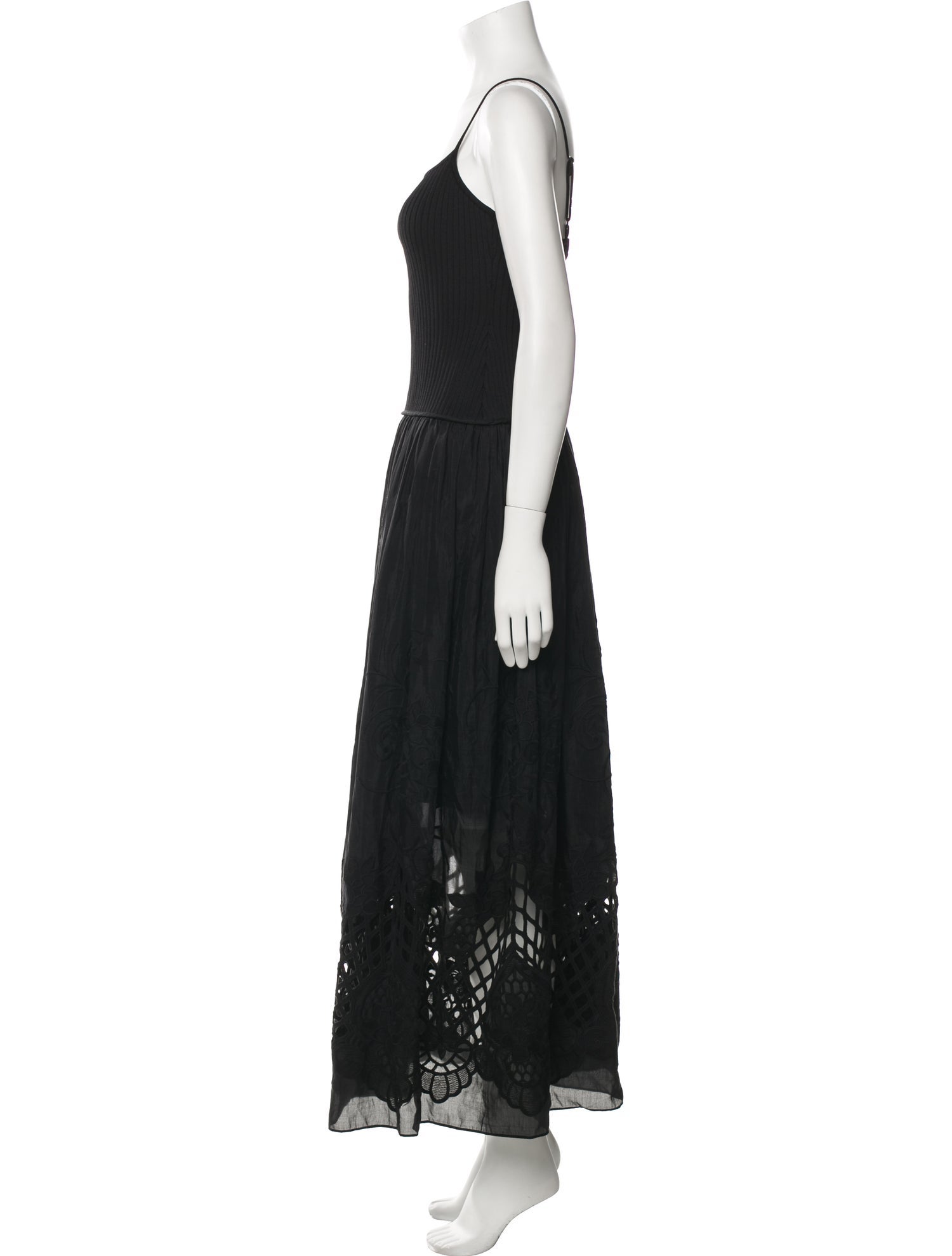 LOVE Binetti Square Neckline Long Dress w/ Tags