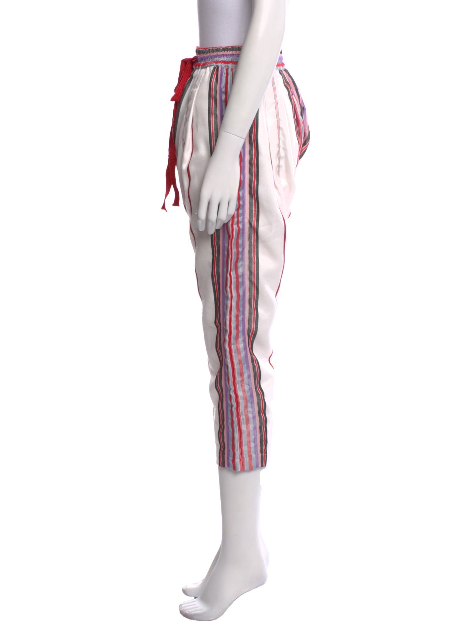 LOVE Binetti Striped Straight Leg Pants