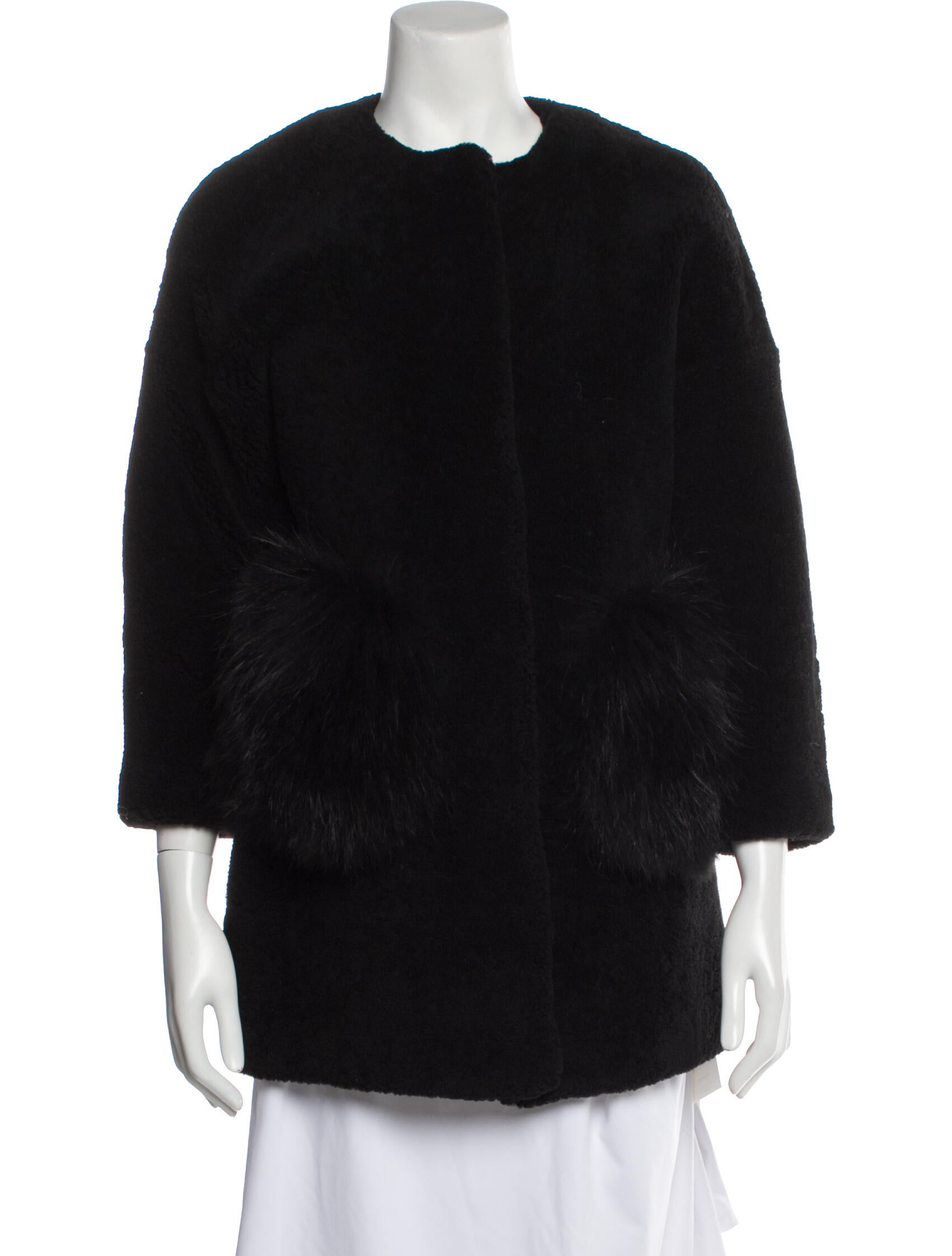 LOVE Binetti Shearling Fur Jacket w/ Tags