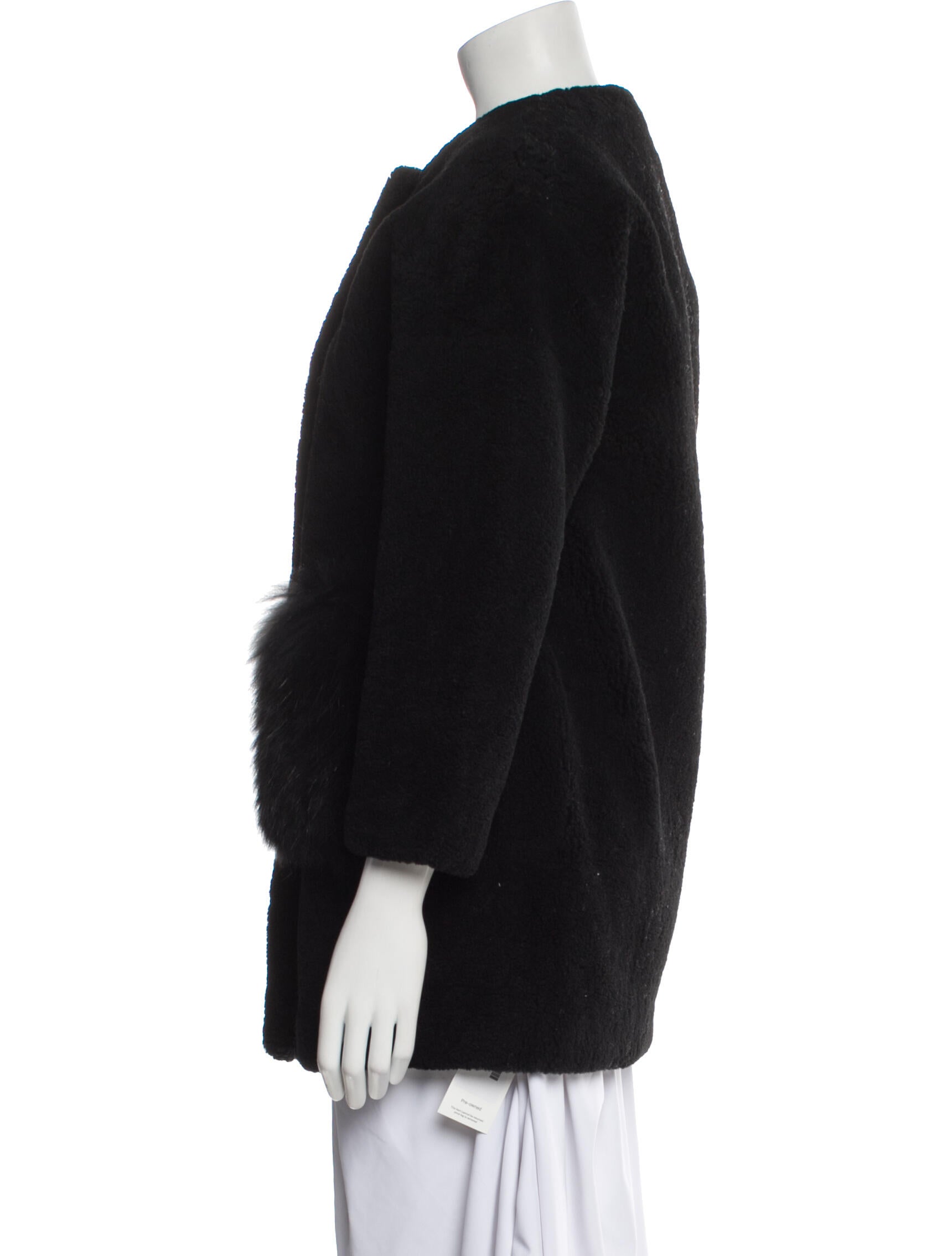 LOVE Binetti Shearling Fur Jacket w/ Tags