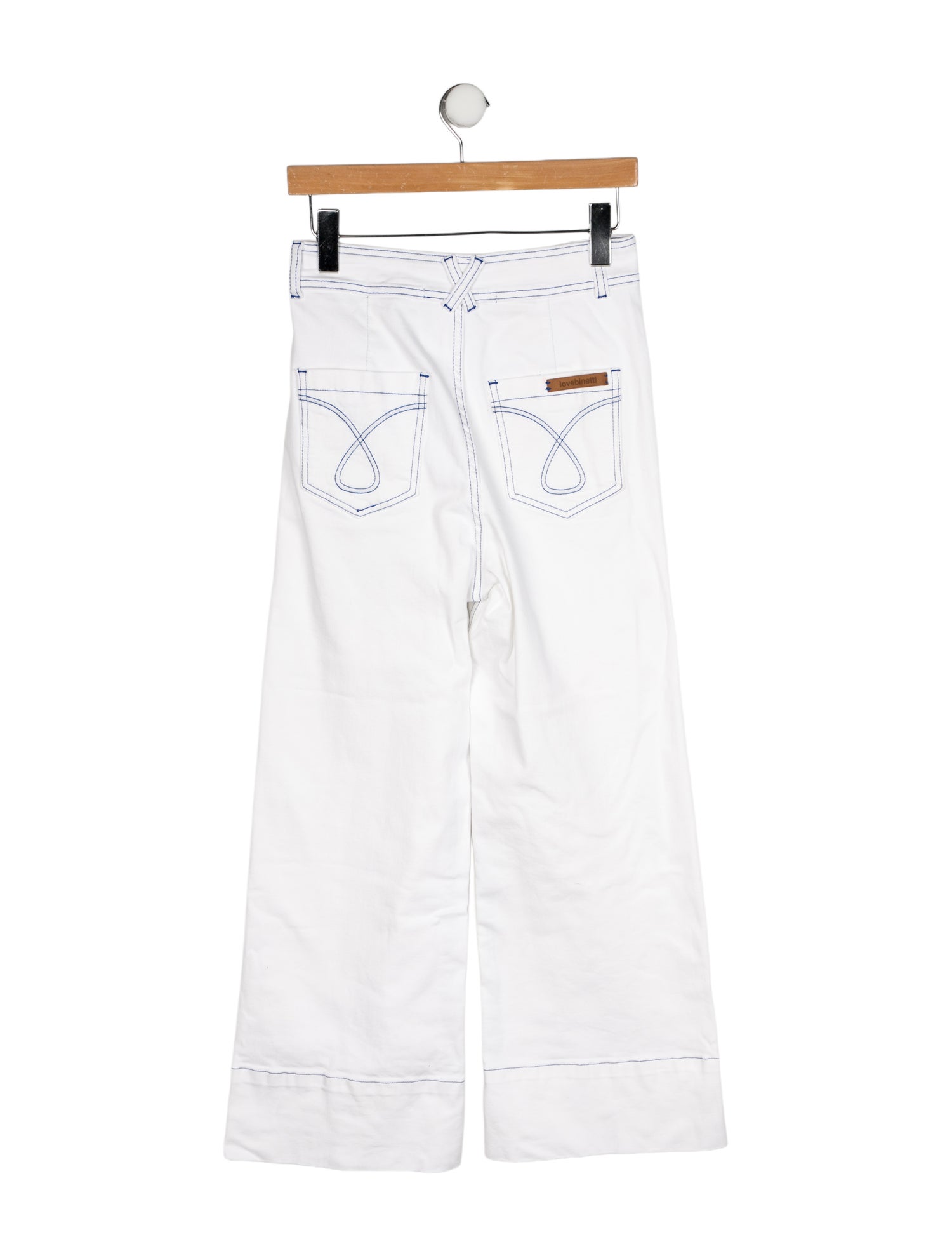 LOVE Binetti High-Rise Wide Leg Jeans