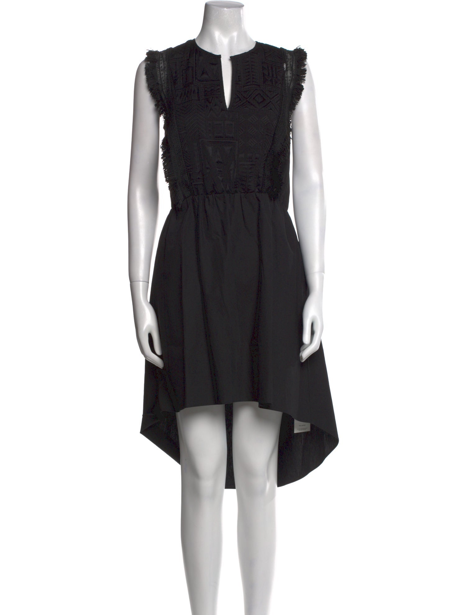 LOVE Binetti V-Neck Knee-Length Dress