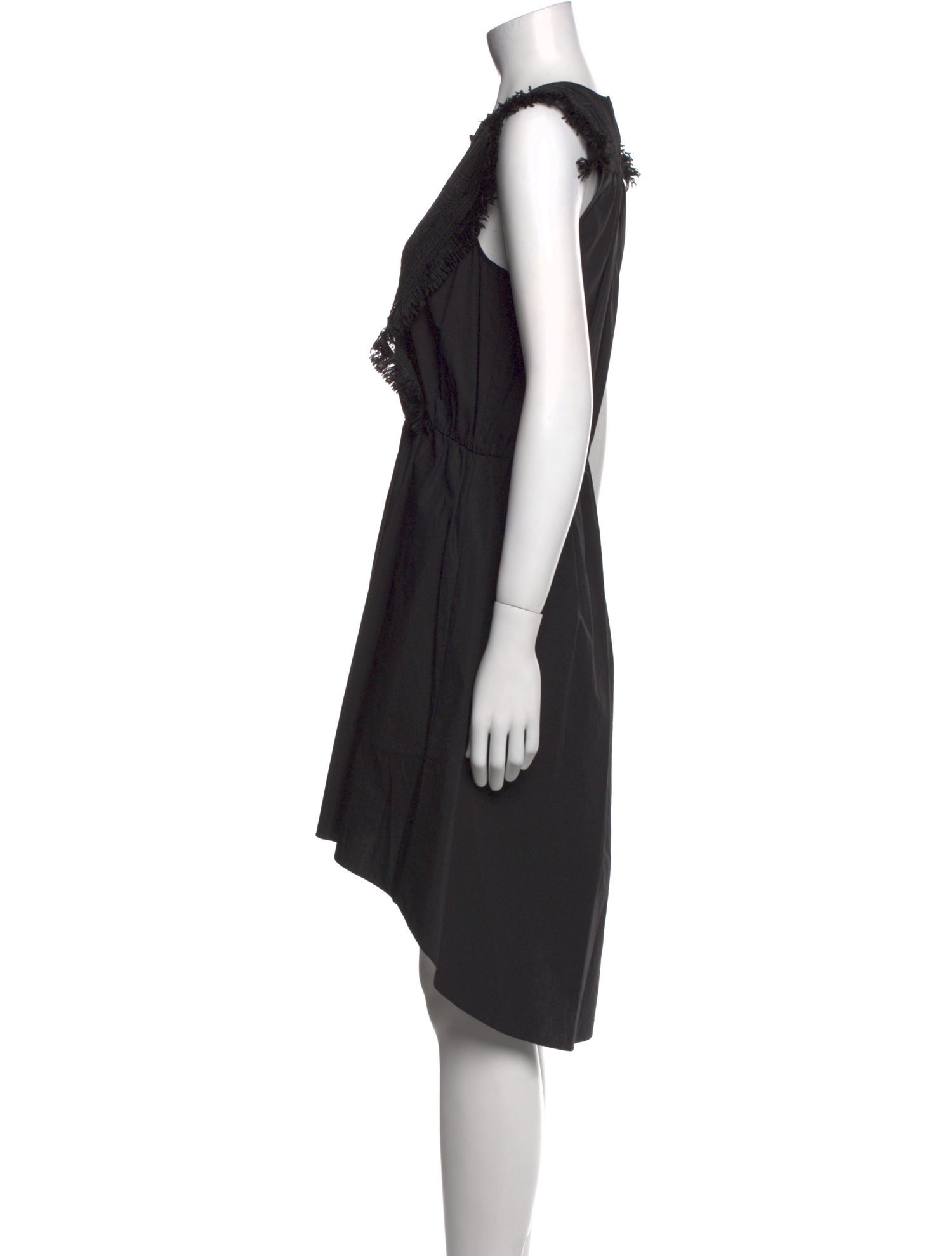 LOVE Binetti V-Neck Knee-Length Dress