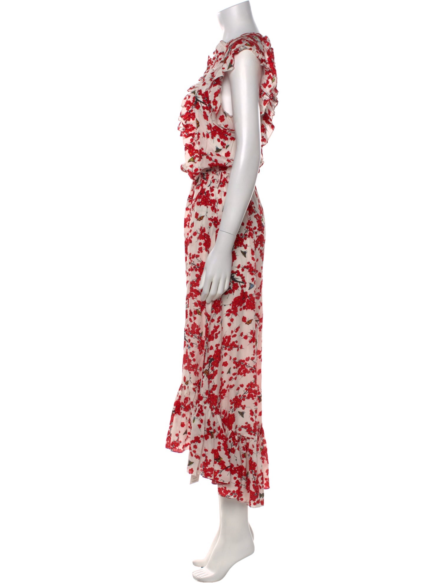 LOVE Binetti Silk Long Dress