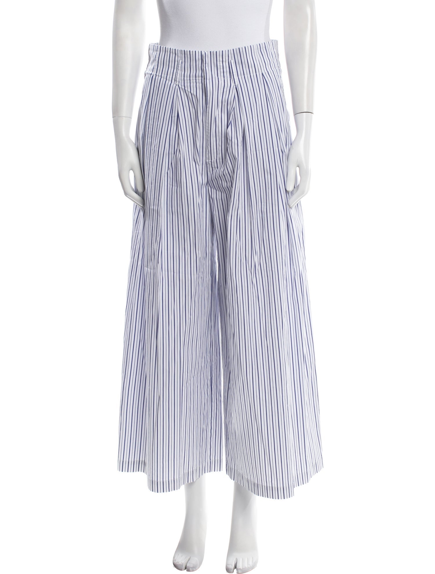 LOVE Binetti Striped Embroidered Accent Pajamas