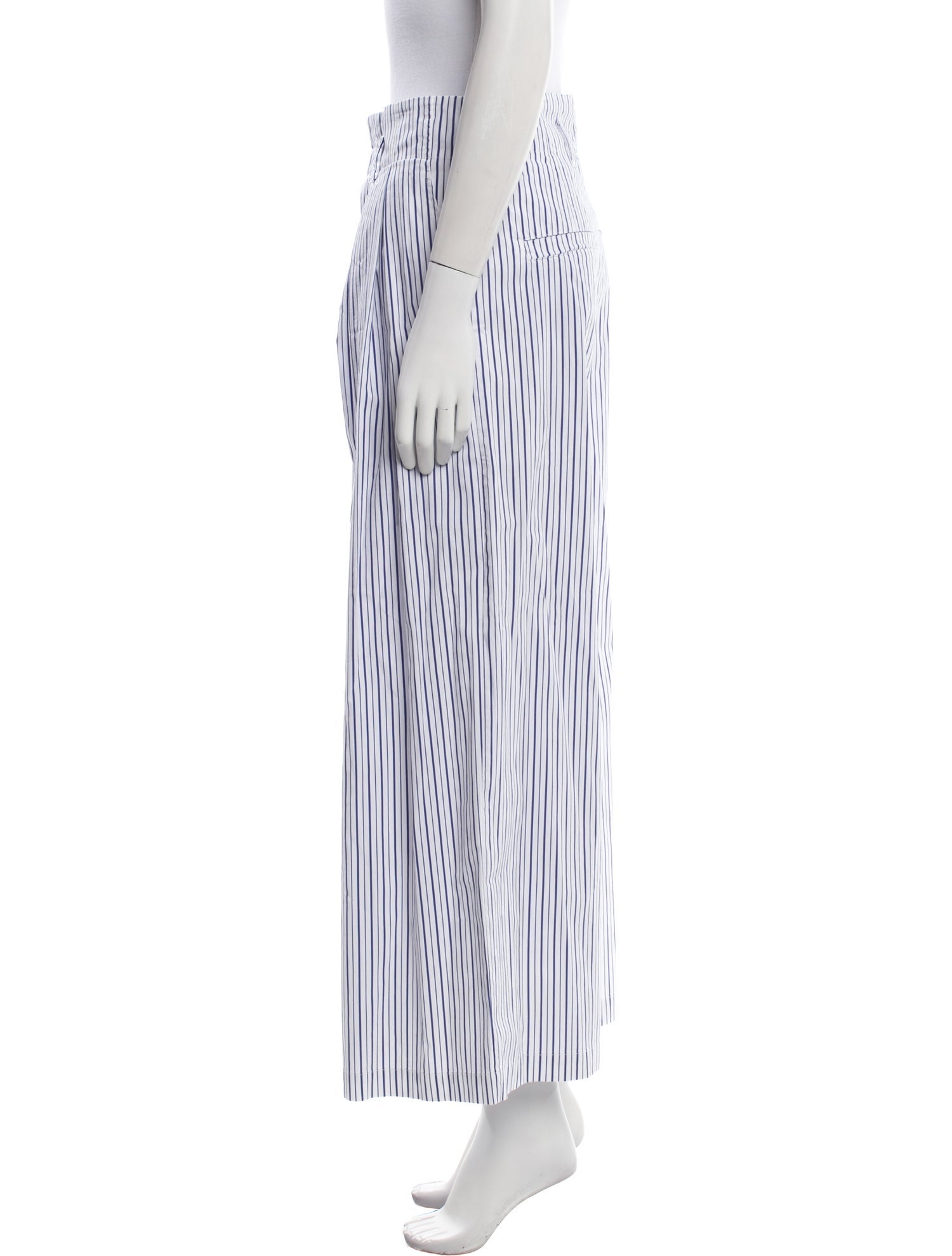 LOVE Binetti Striped Embroidered Accent Pajamas