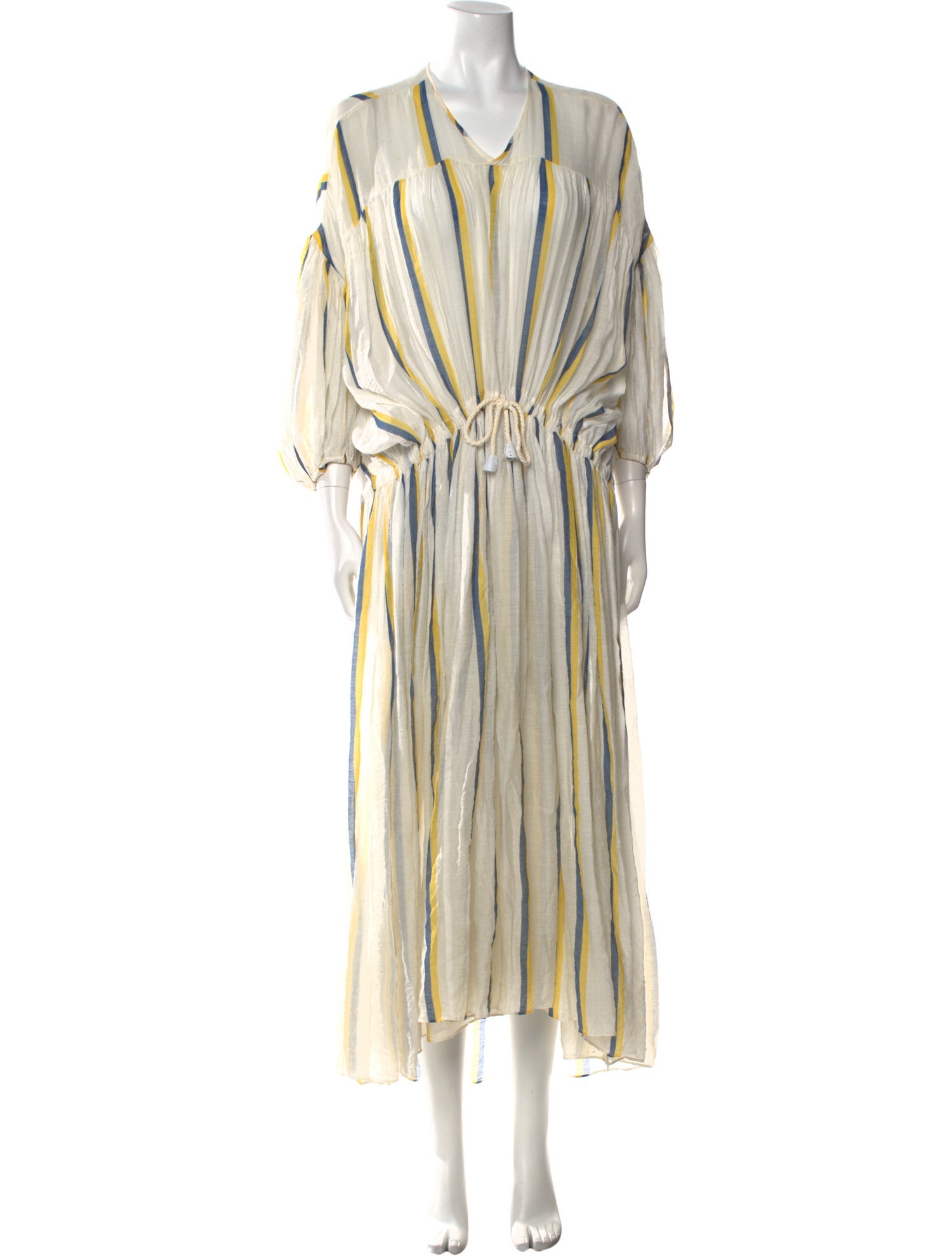 LOVE Binetti Striped Long Dress