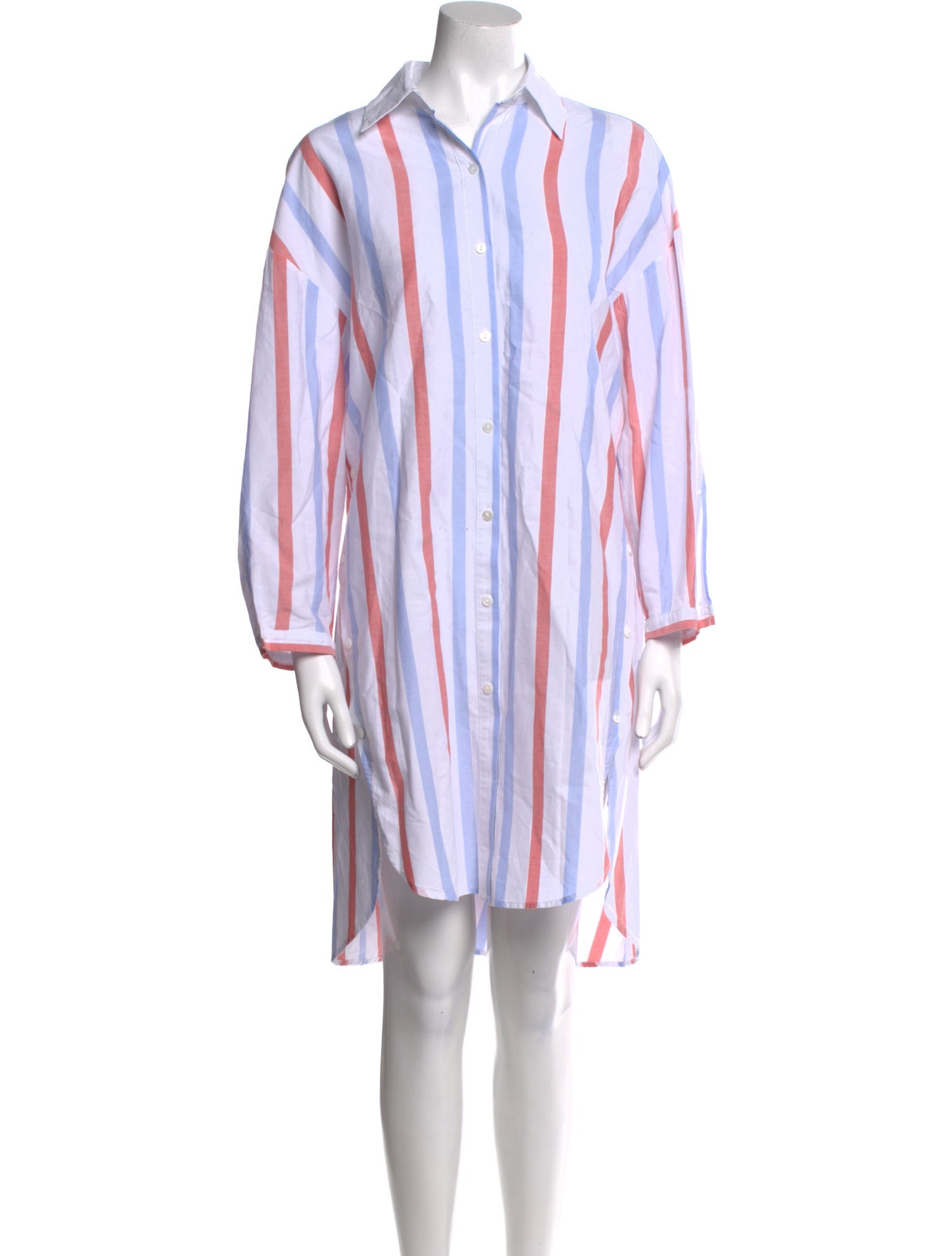 LOVE Binetti Striped Knee-Length Dress