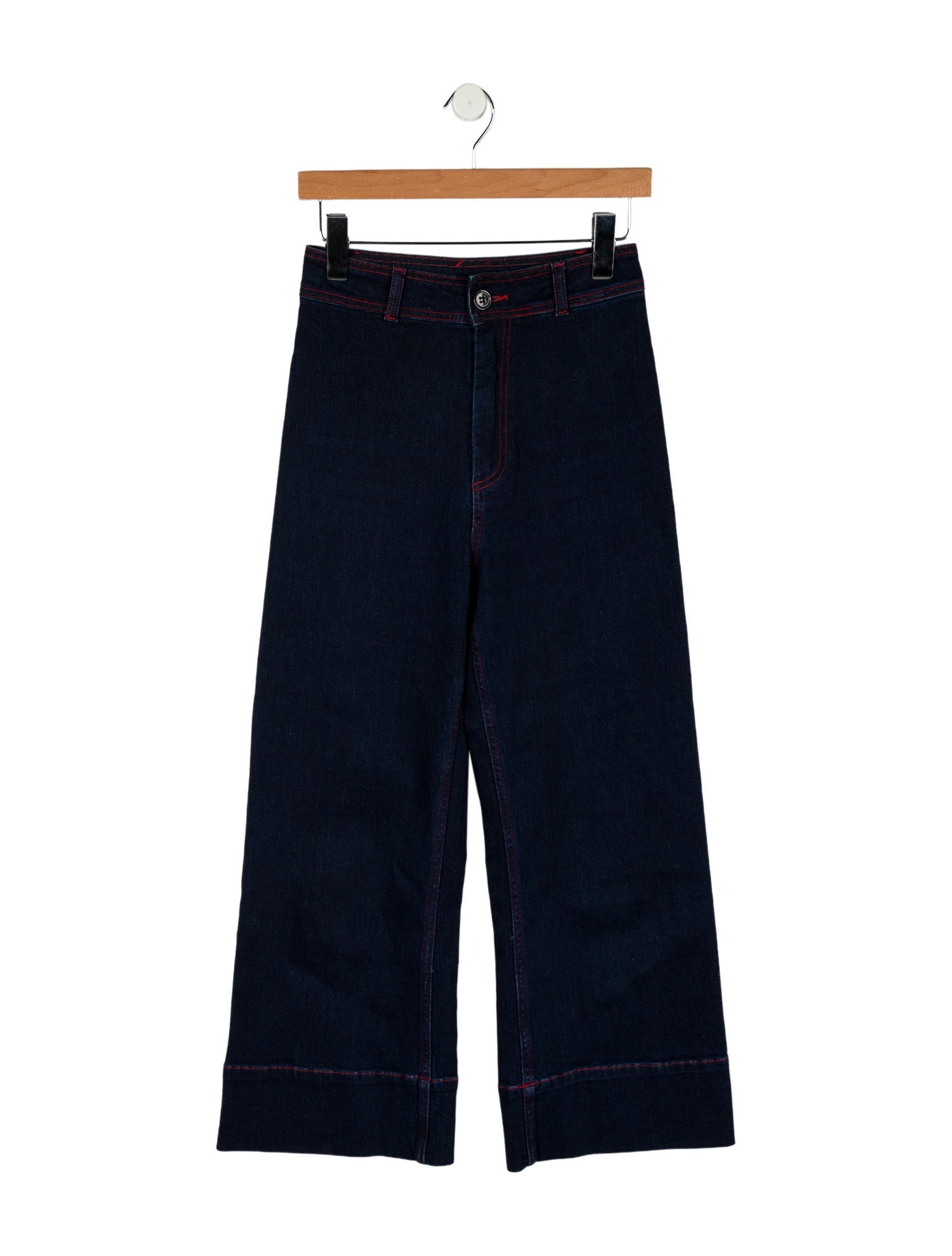 LOVE Binetti High-Rise Wide Leg Jeans