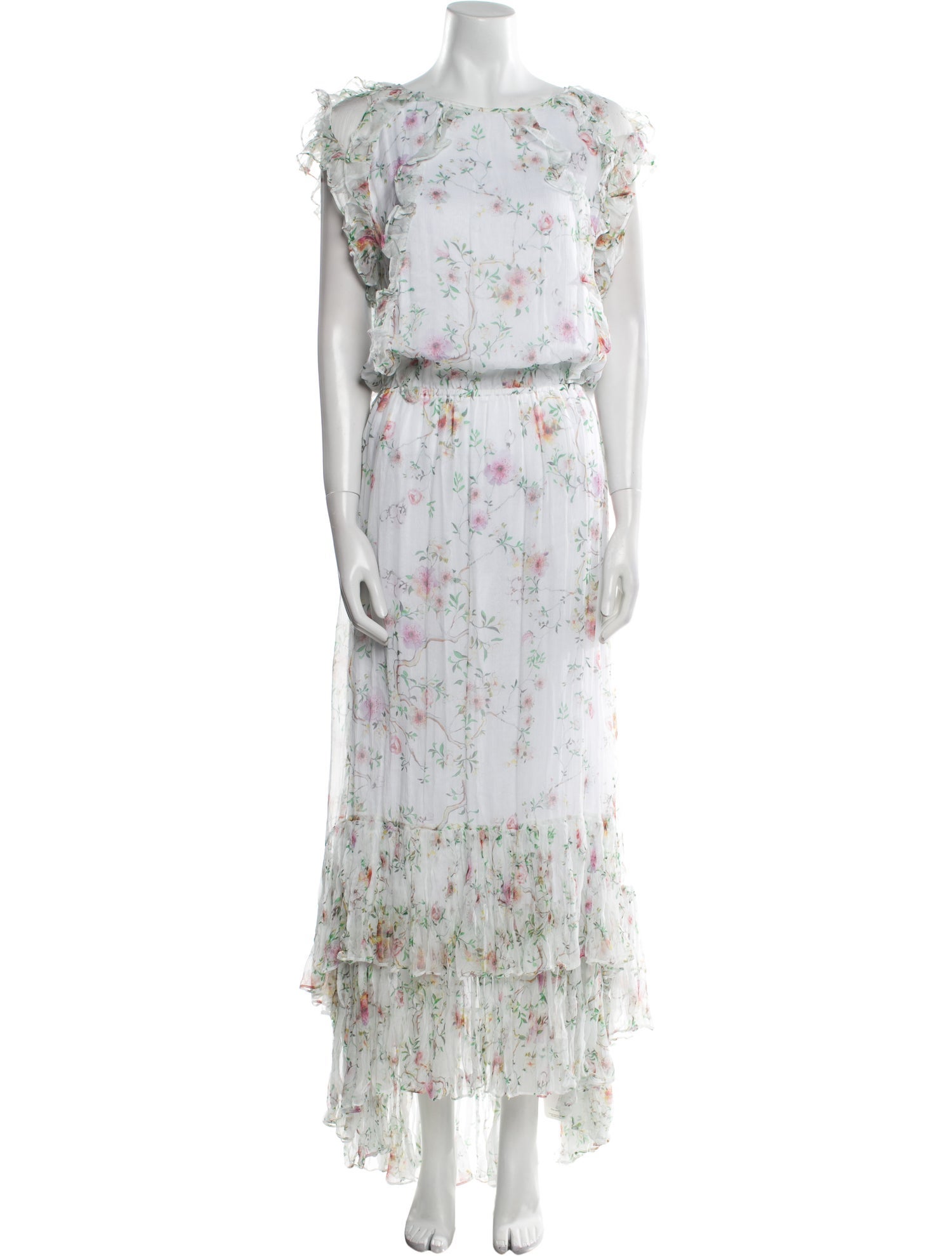LOVE Binetti Silk Long Dress