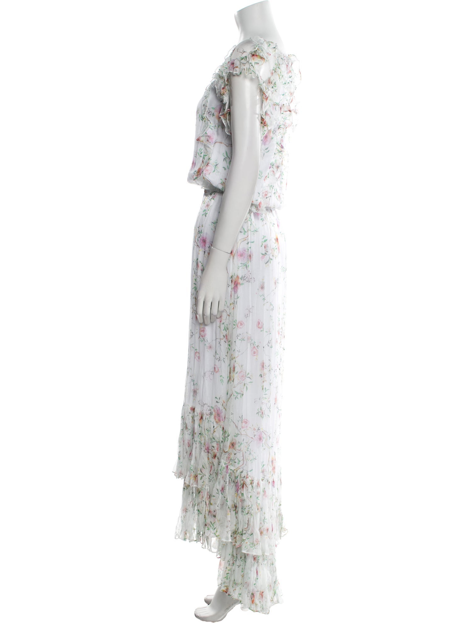 LOVE Binetti Silk Long Dress