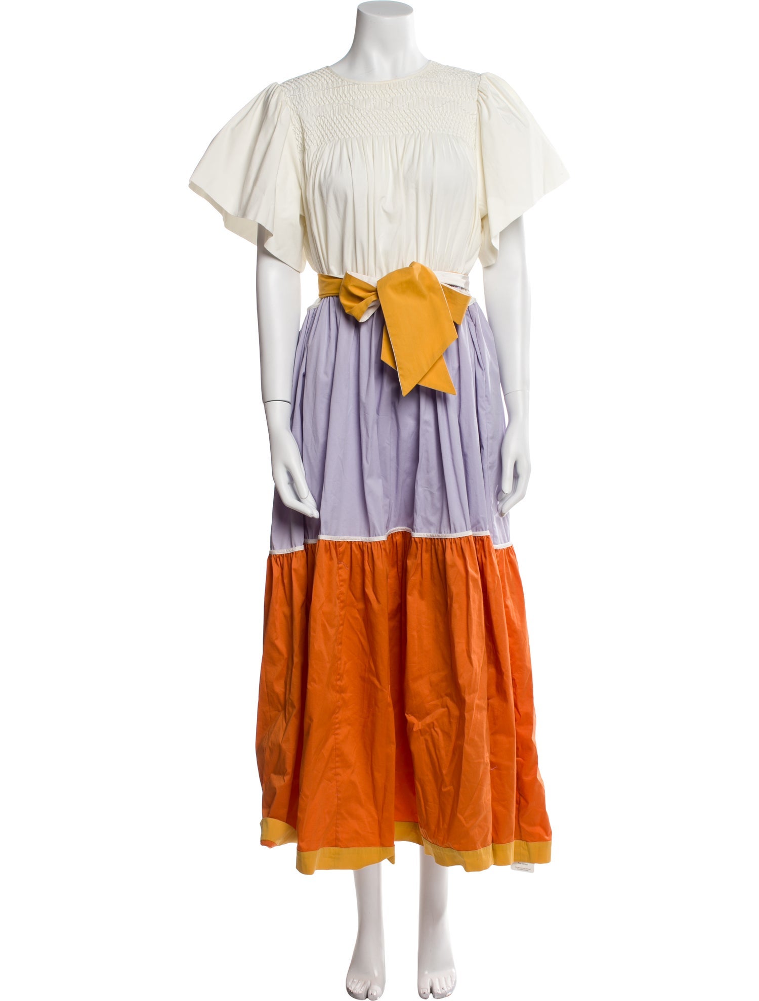 LOVE Binetti Striped Long Dress