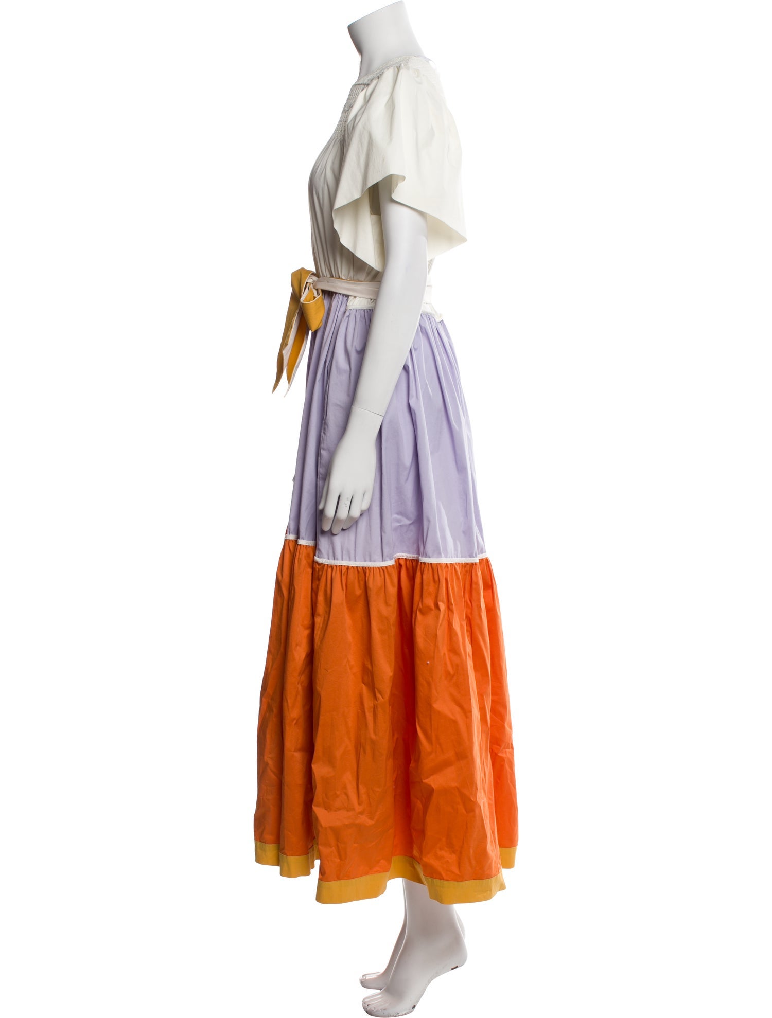 LOVE Binetti Striped Long Dress