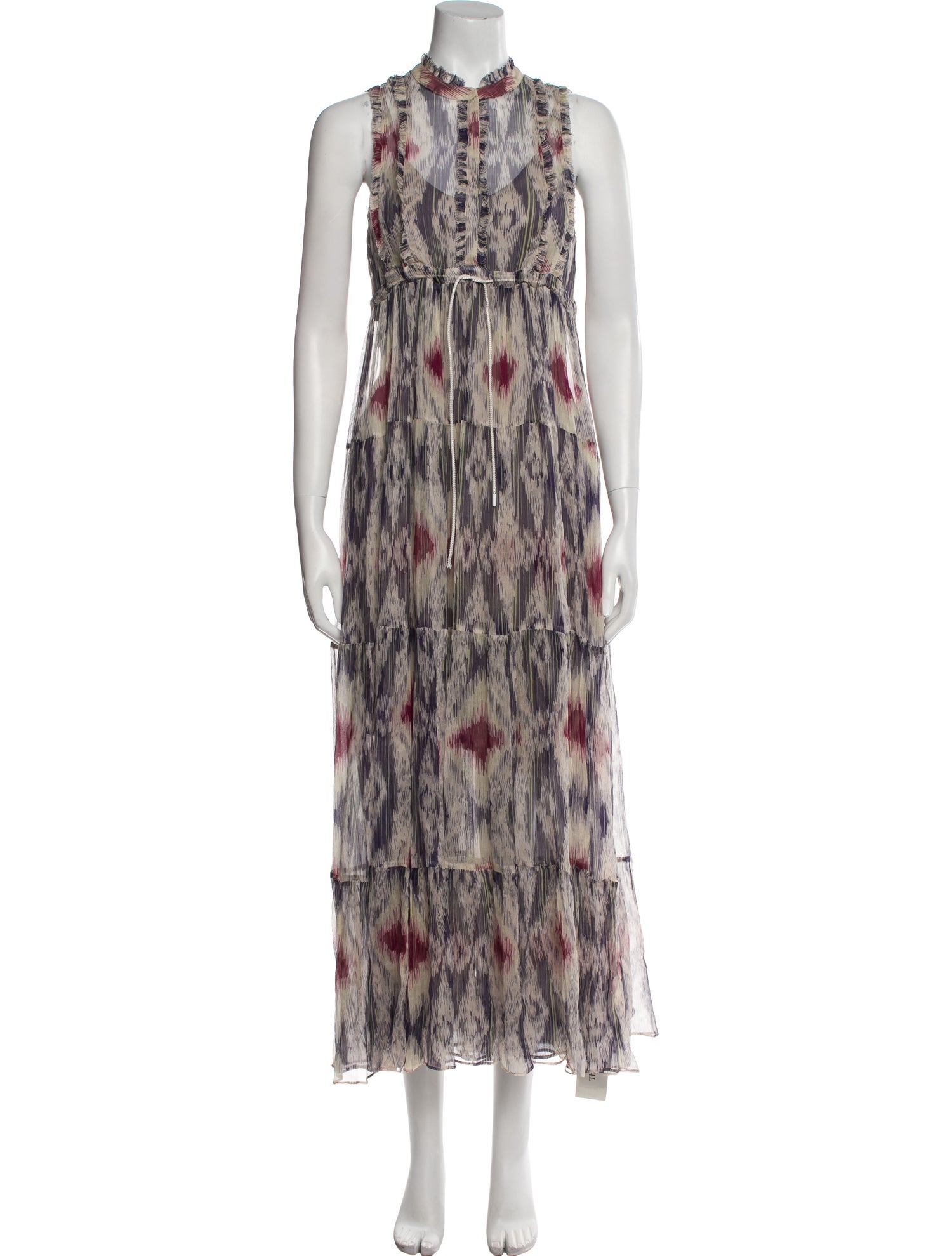 LOVE Binetti Silk Long Dress