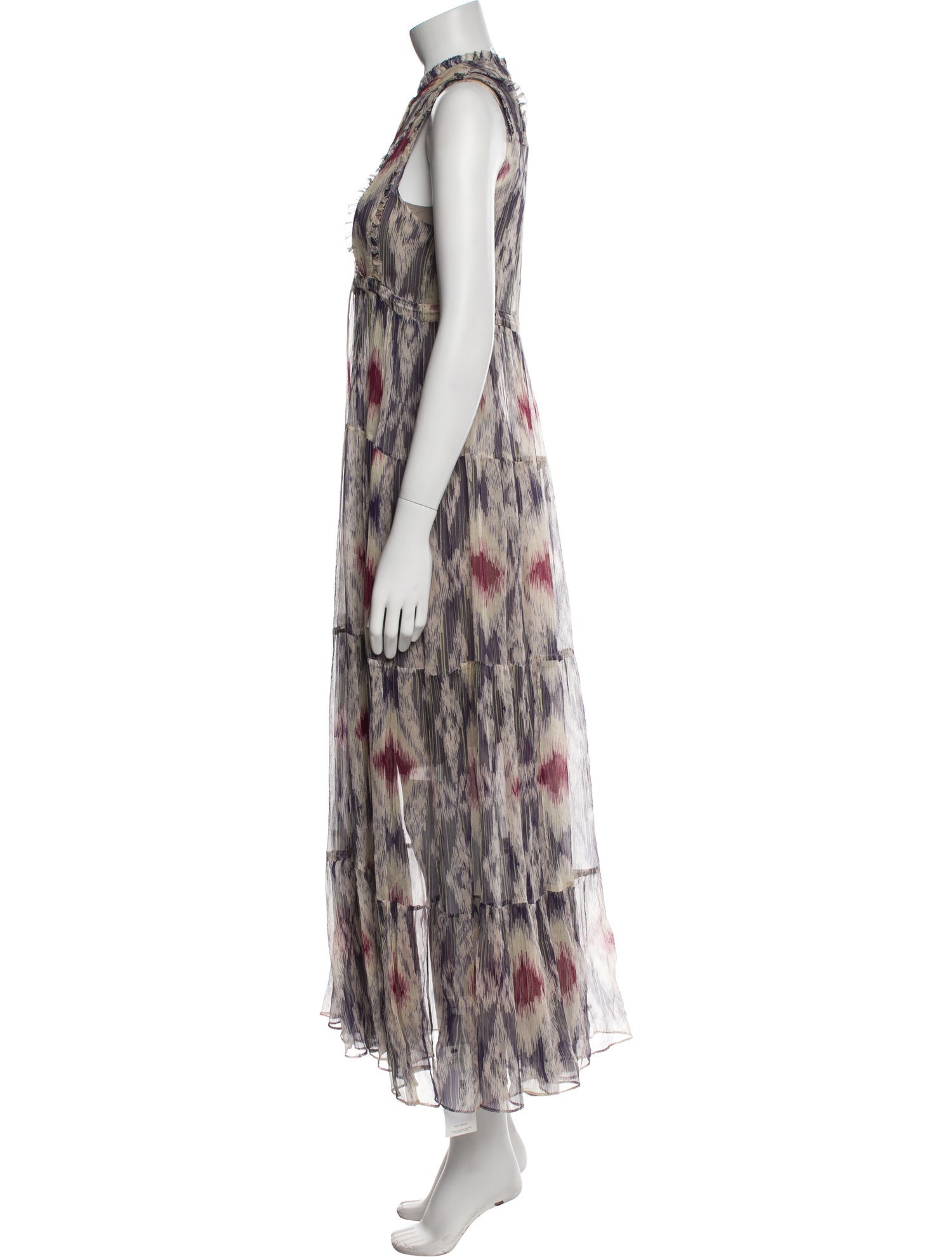 LOVE Binetti Silk Long Dress