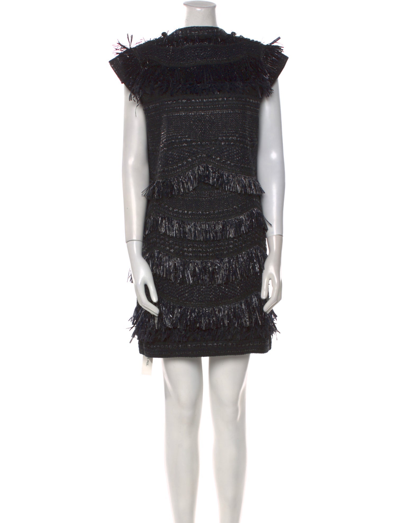 LOVE Binetti Mock Neck Mini Dress