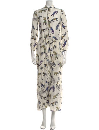 LOVE Binetti Silk Long Dress