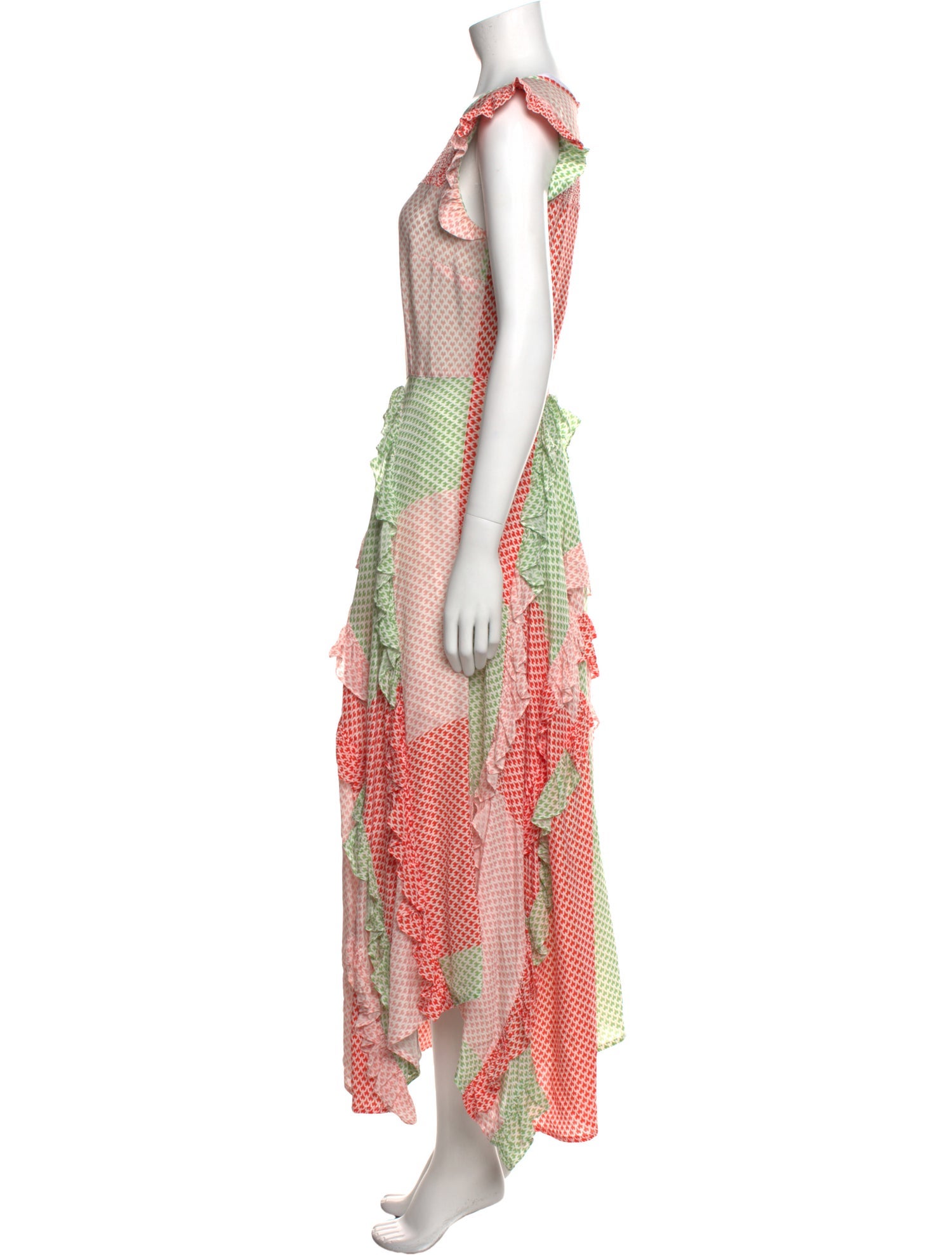 LOVE Binetti Silk Long Dress