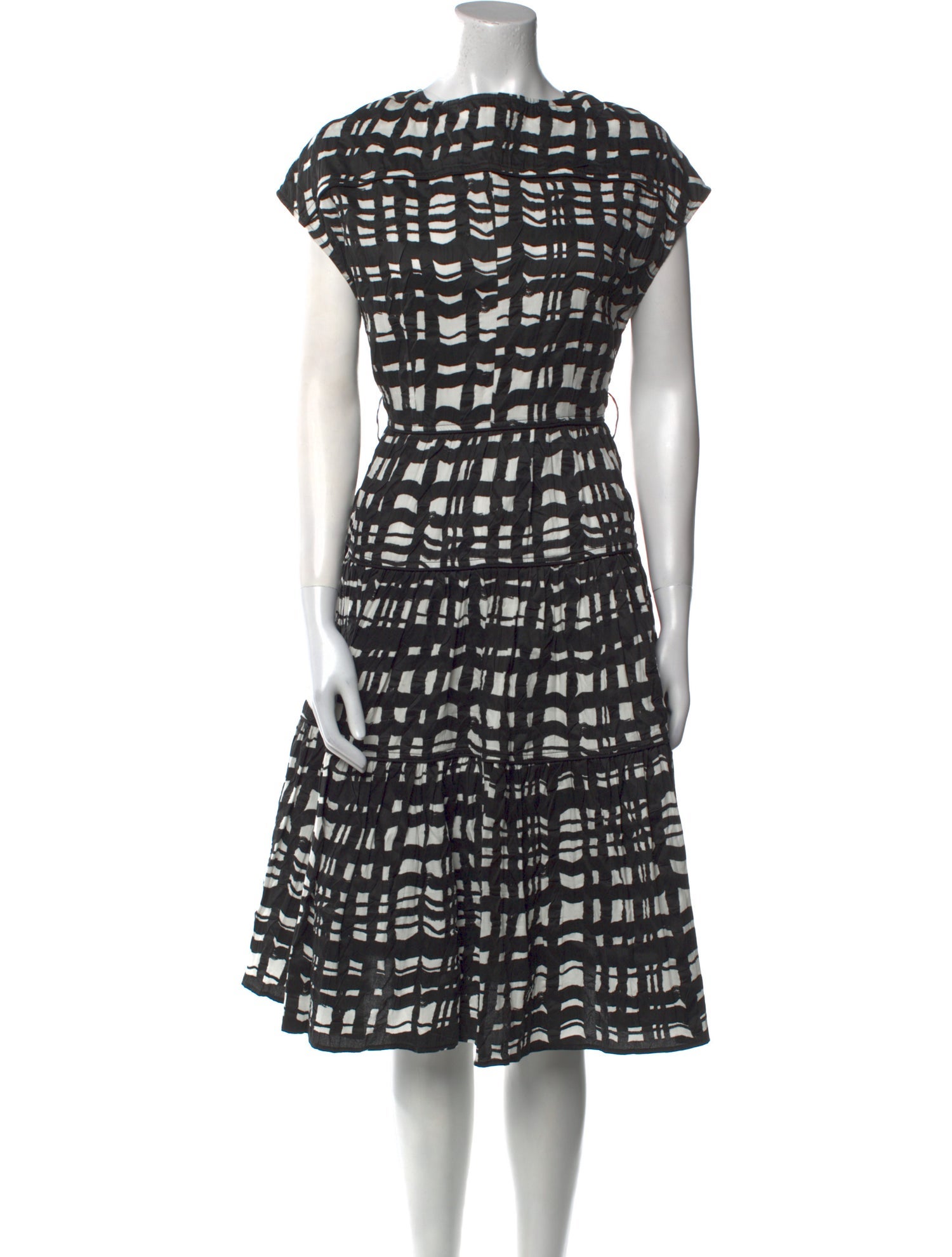 LOVE Binetti Printed Midi Length Dress