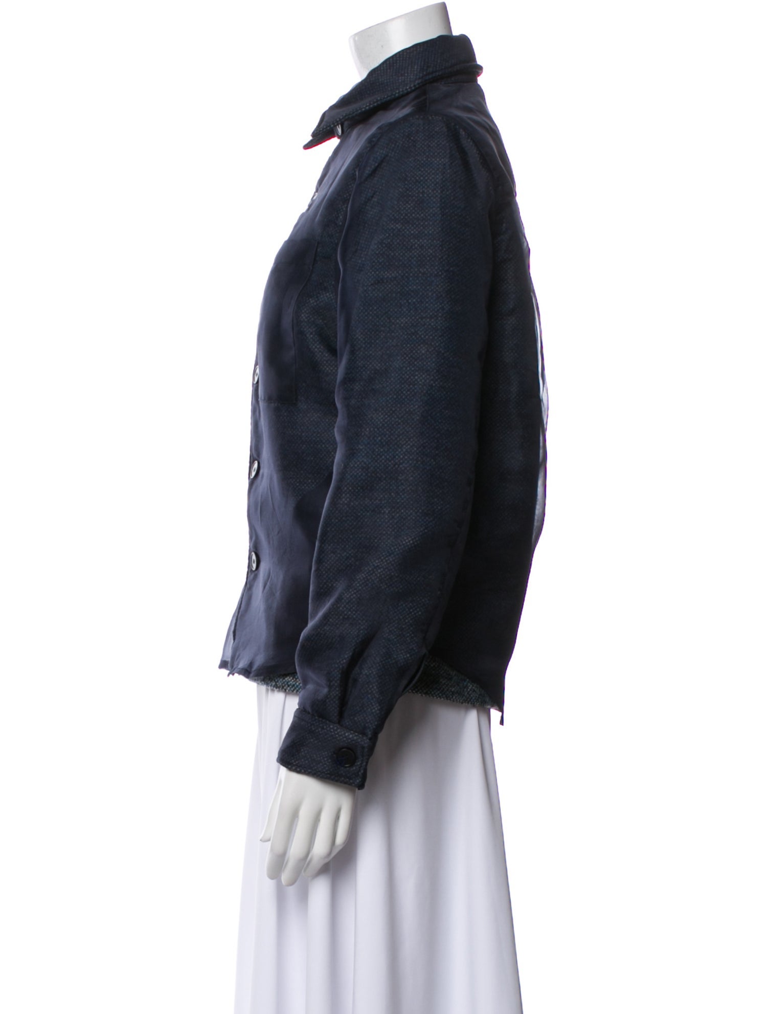 LOVE Binetti Silk Denim Jacket