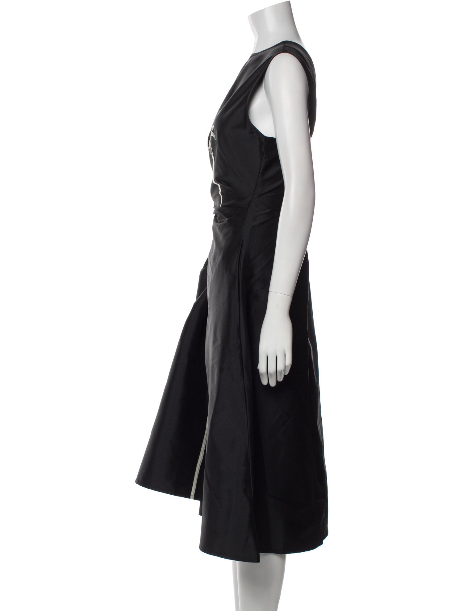 Lovebirds Silk Midi Length Dress w/ Tags