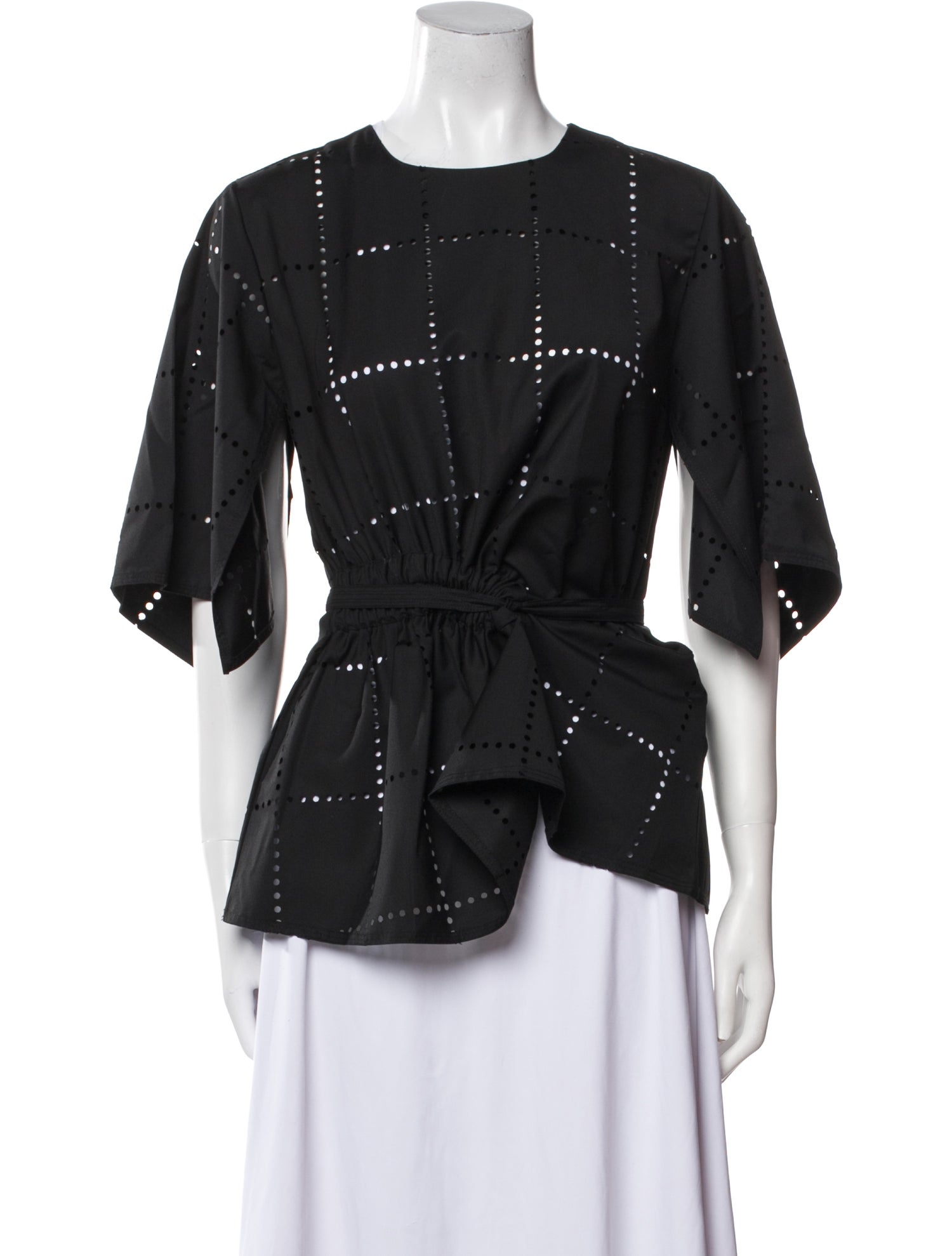 Lovebirds Crew Neck Three-Quarter Sleeve Top w/ Tags