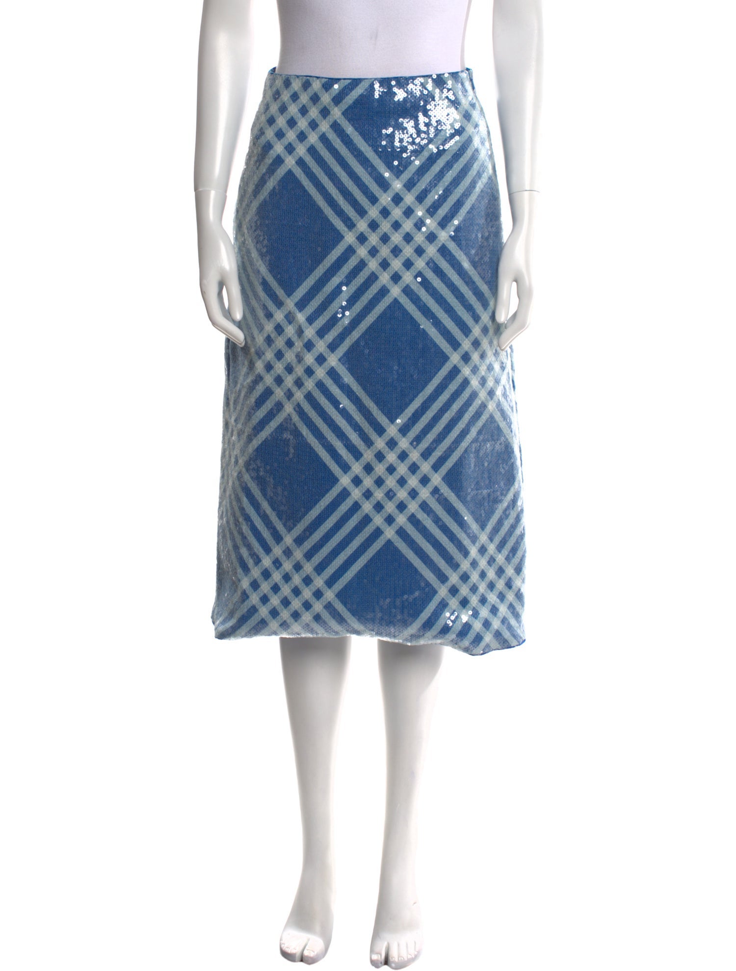 Lovebirds Linen Knee-Length Skirt w/ Tags