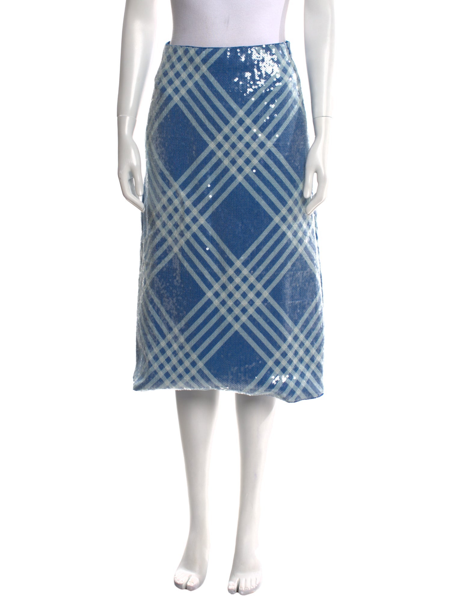 Lovebirds Linen Knee-Length Skirt w/ Tags