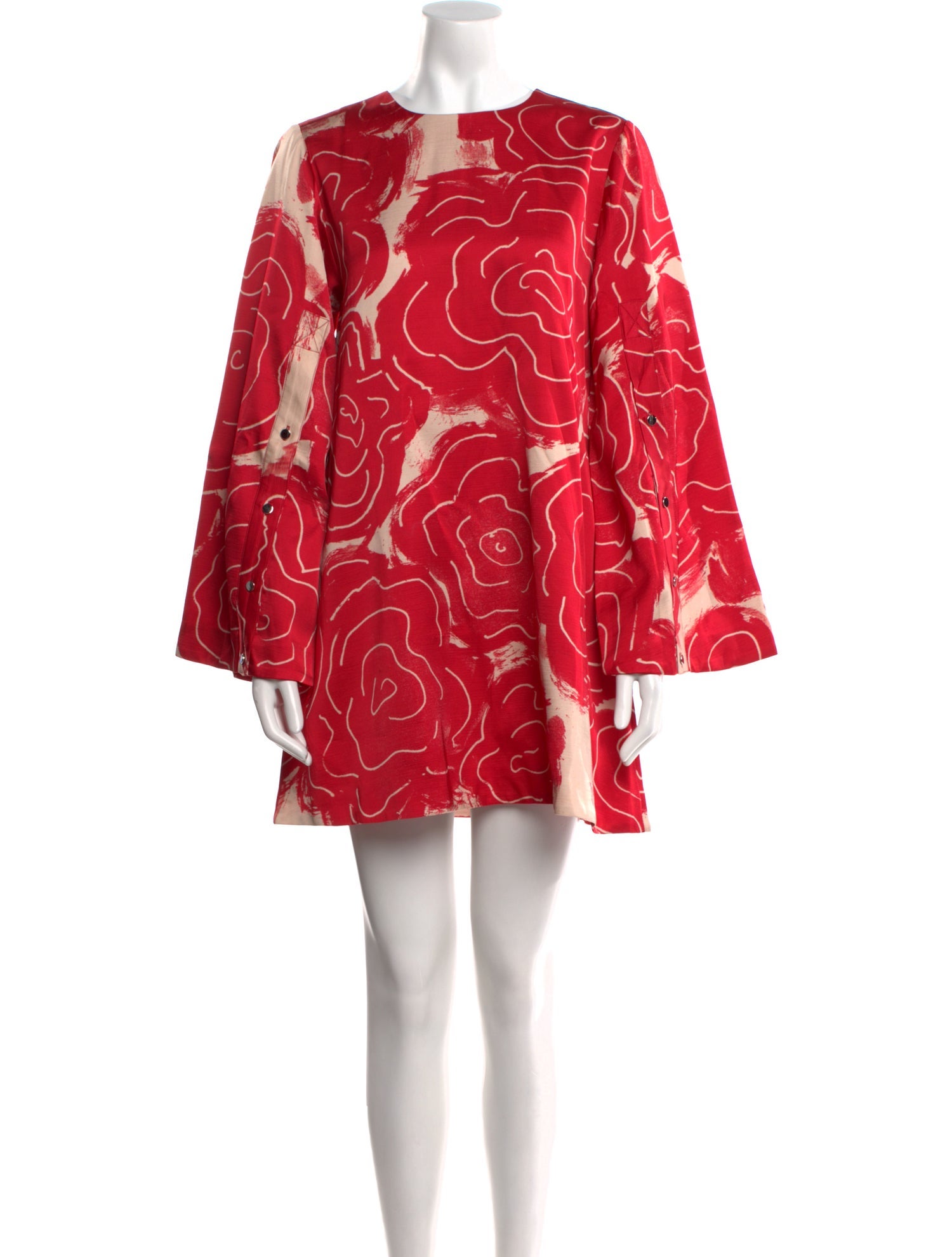 Lovebirds Printed Mini Dress