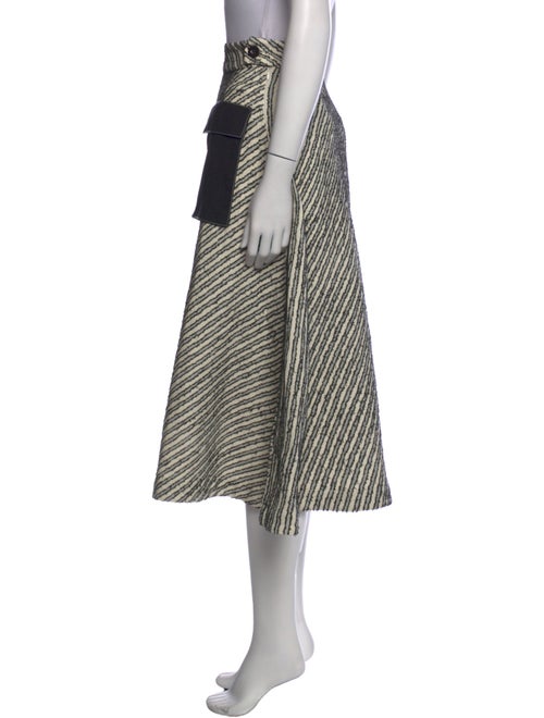 Lovebirds Wool Midi Length Skirt