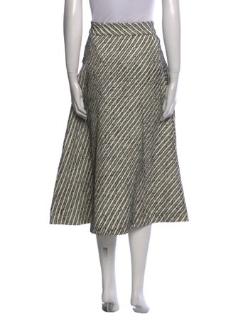 Lovebirds Wool Midi Length Skirt