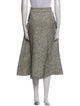 Lovebirds Wool Midi Length Skirt
